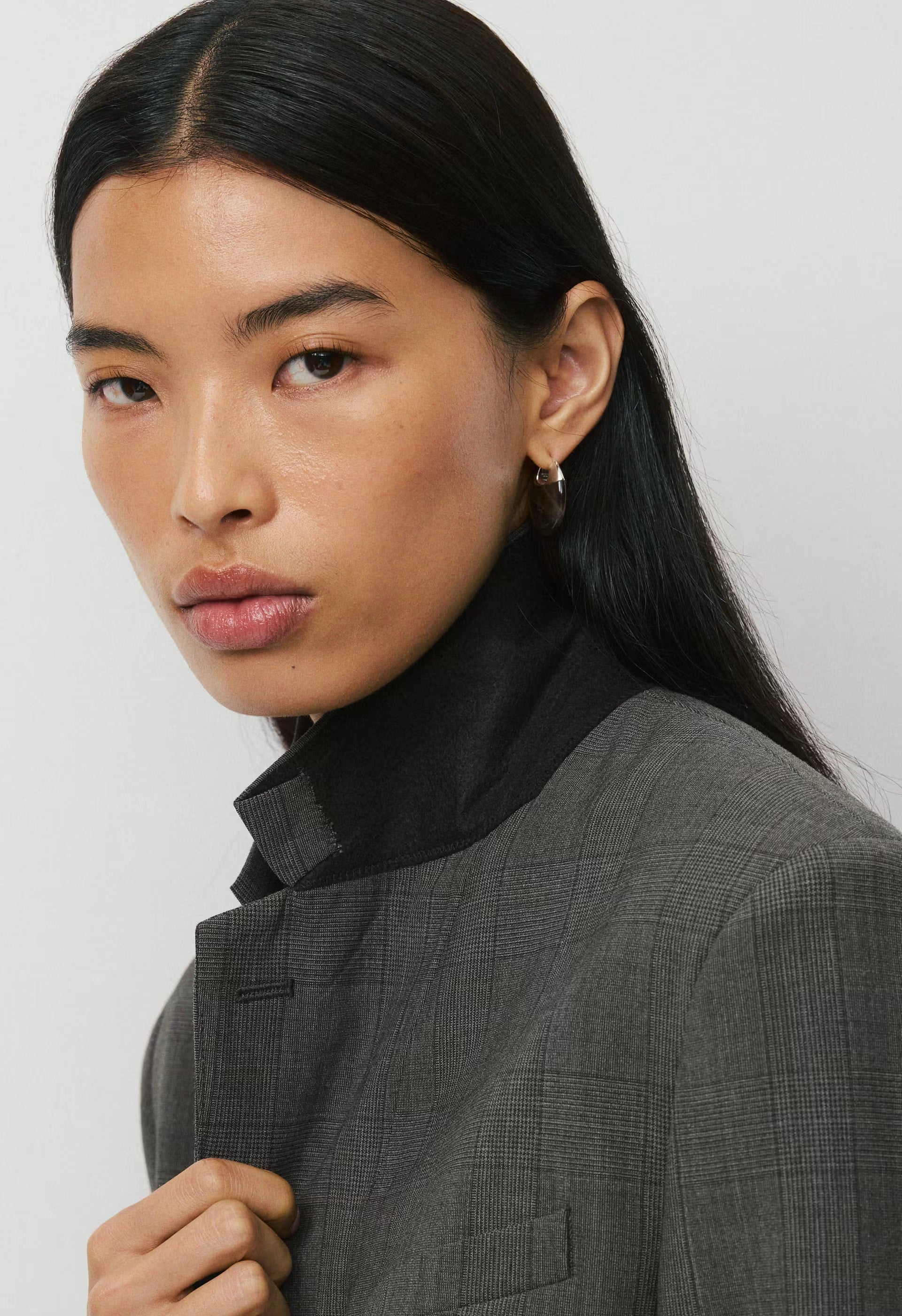Advance Wool Blazer - HTR CHARCOAL/ HTR BLK