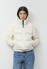 The Super Puff™ Shorty Vest - Hi-Gloss - BIRCH