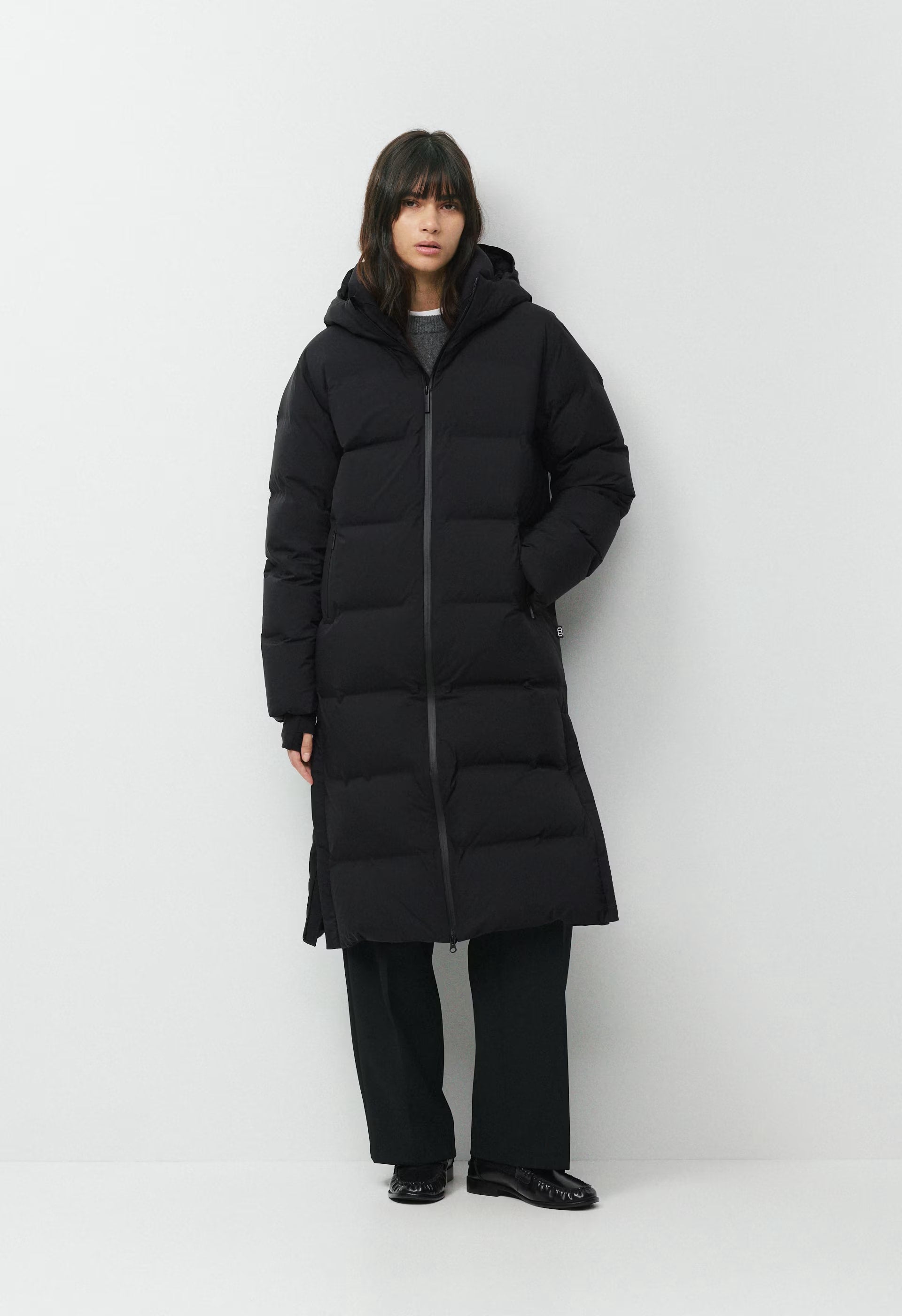 The Super Puff₂O™ Long - Rainstop™ - BLACK