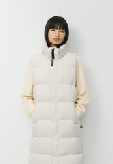 The Super Puff™ Long Vest - cliMATTE™ - MATTE PEARL