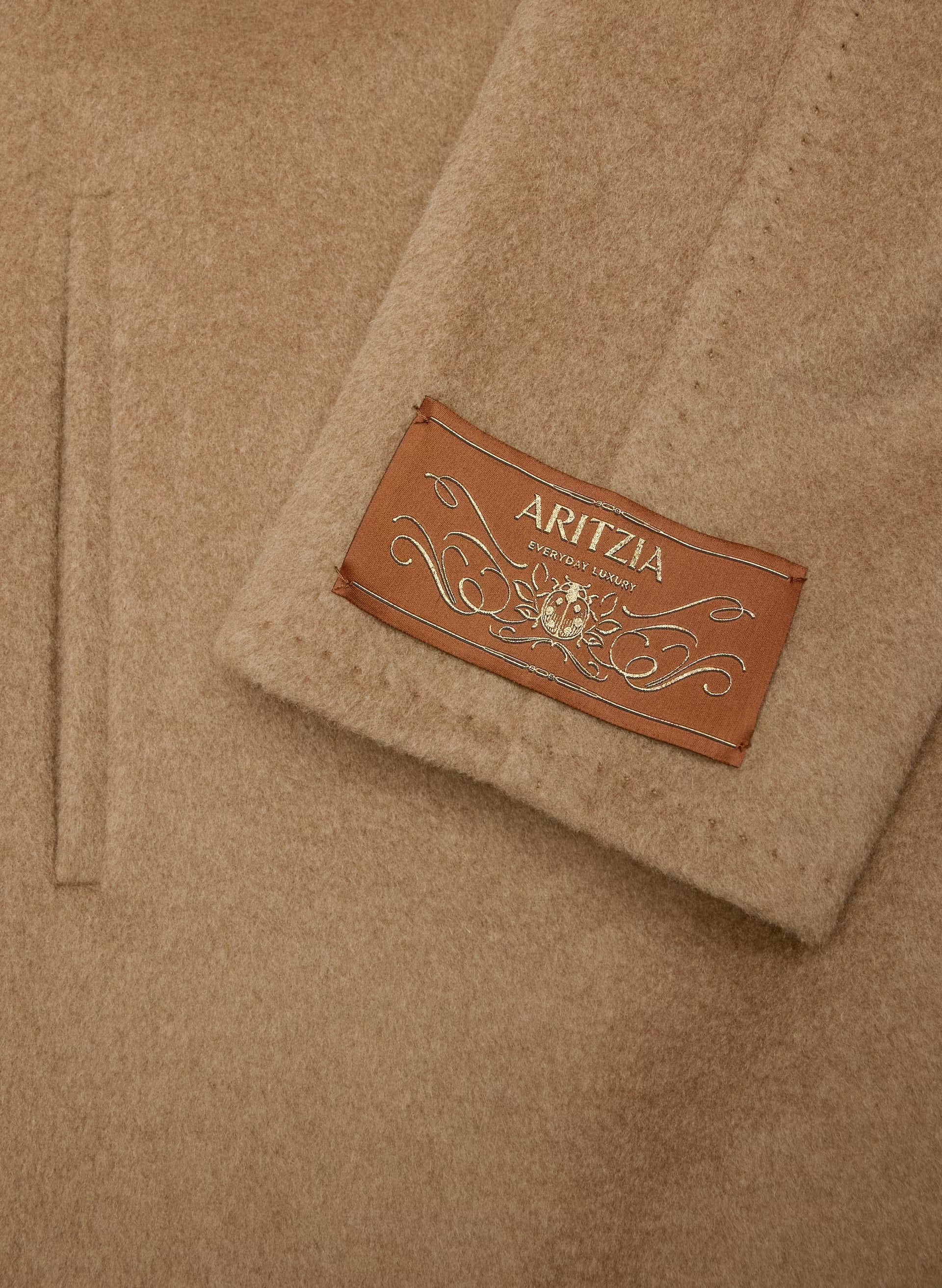 The Slouch™ Coat - (Re)Camel Wool - COCOA SAND
