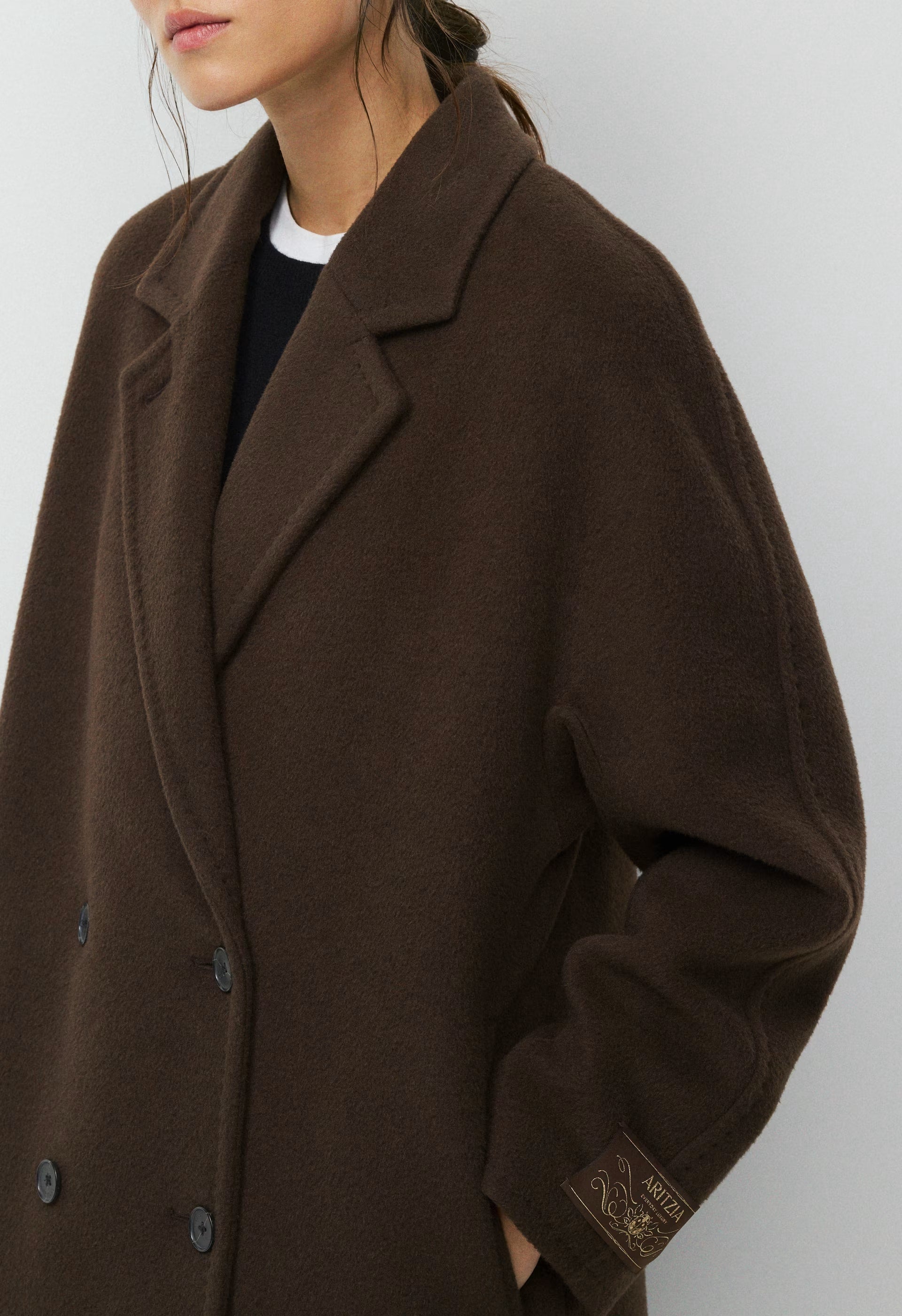 The Slouch™ Coat - (Re)Camel Wool - COCOA SAND