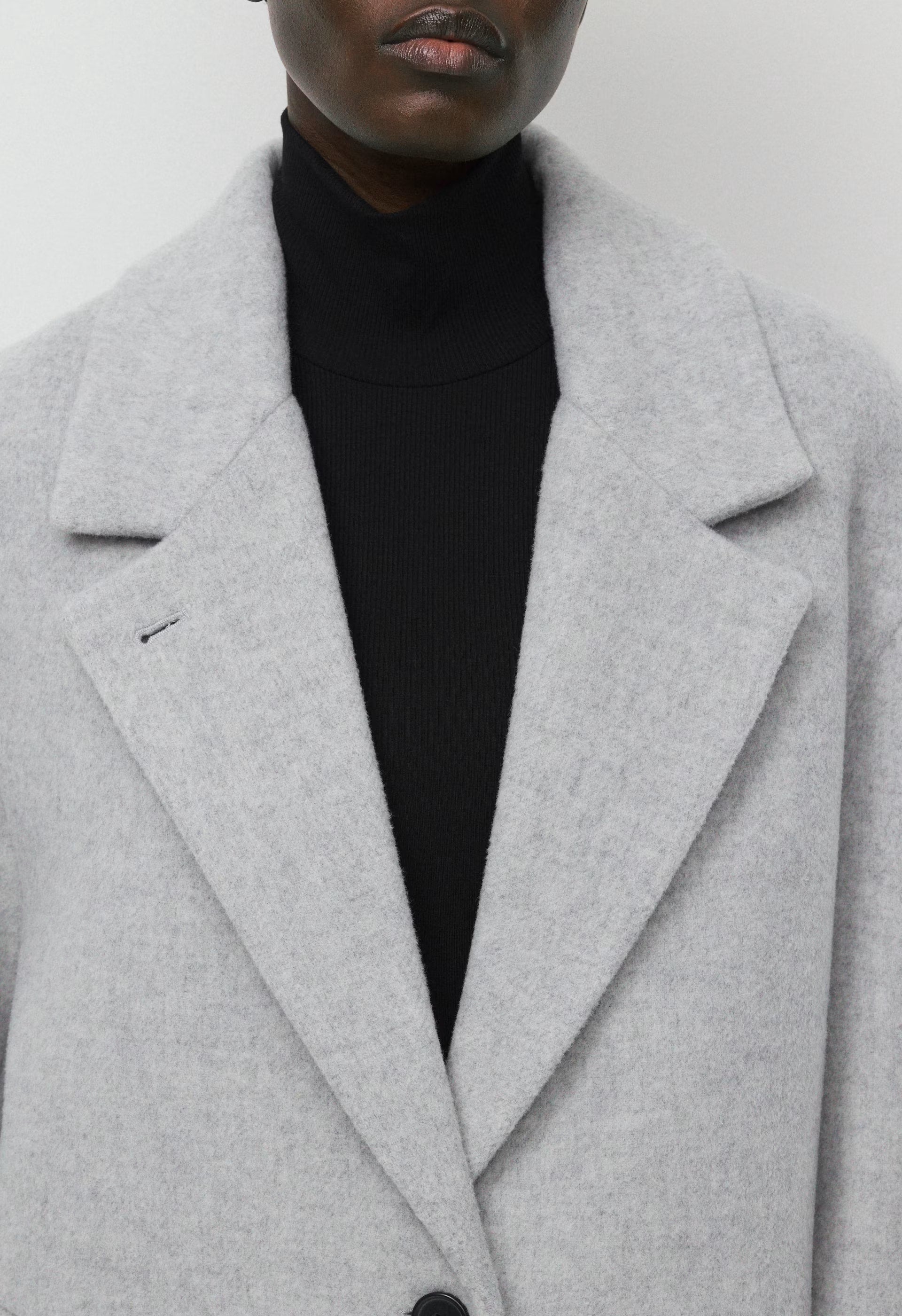 The Only Coat - Soft Wool Cashmere - HEATHER NOMAD TAUPE