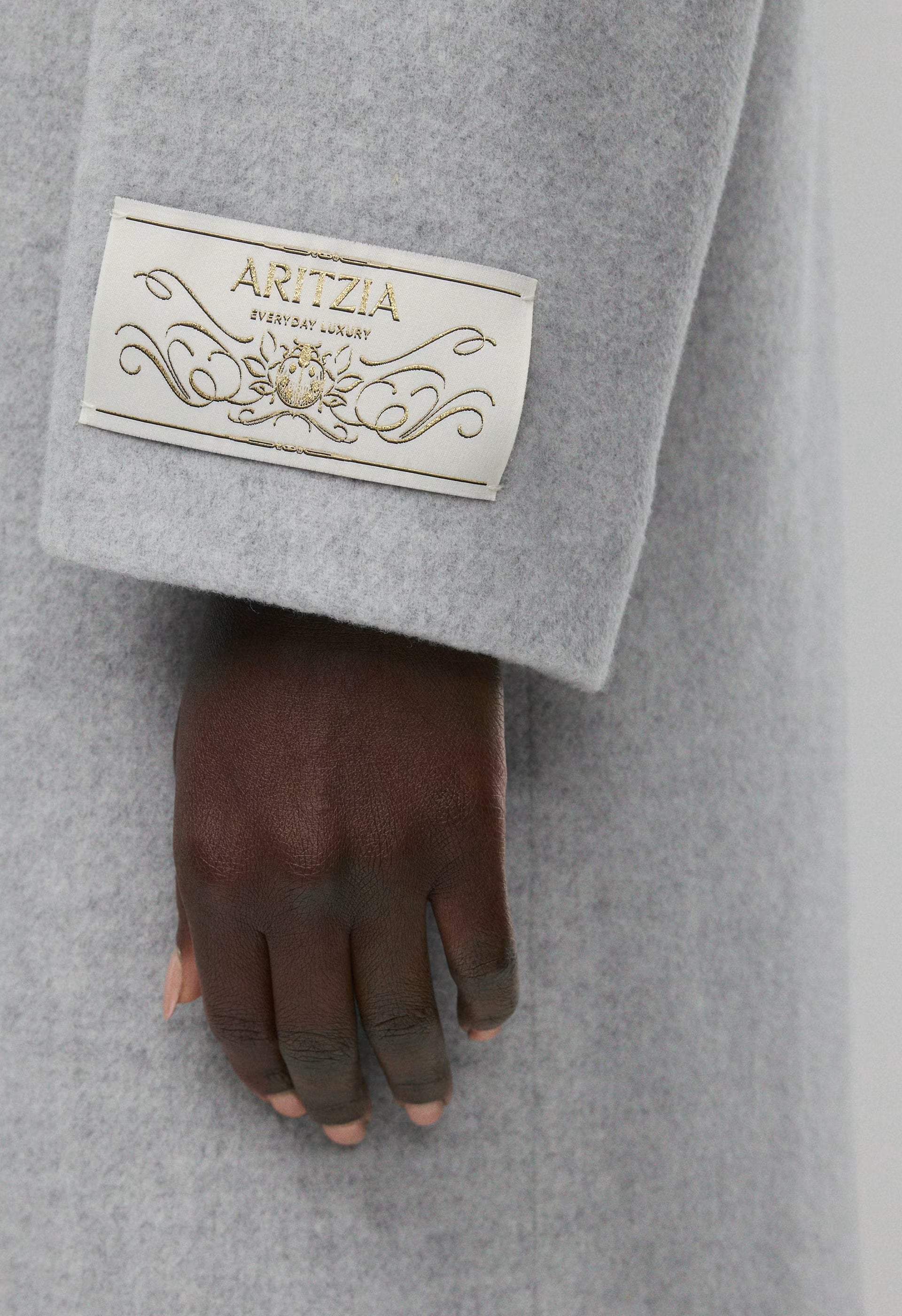 The Only Coat - Soft Wool Cashmere - HEATHER NOMAD TAUPE