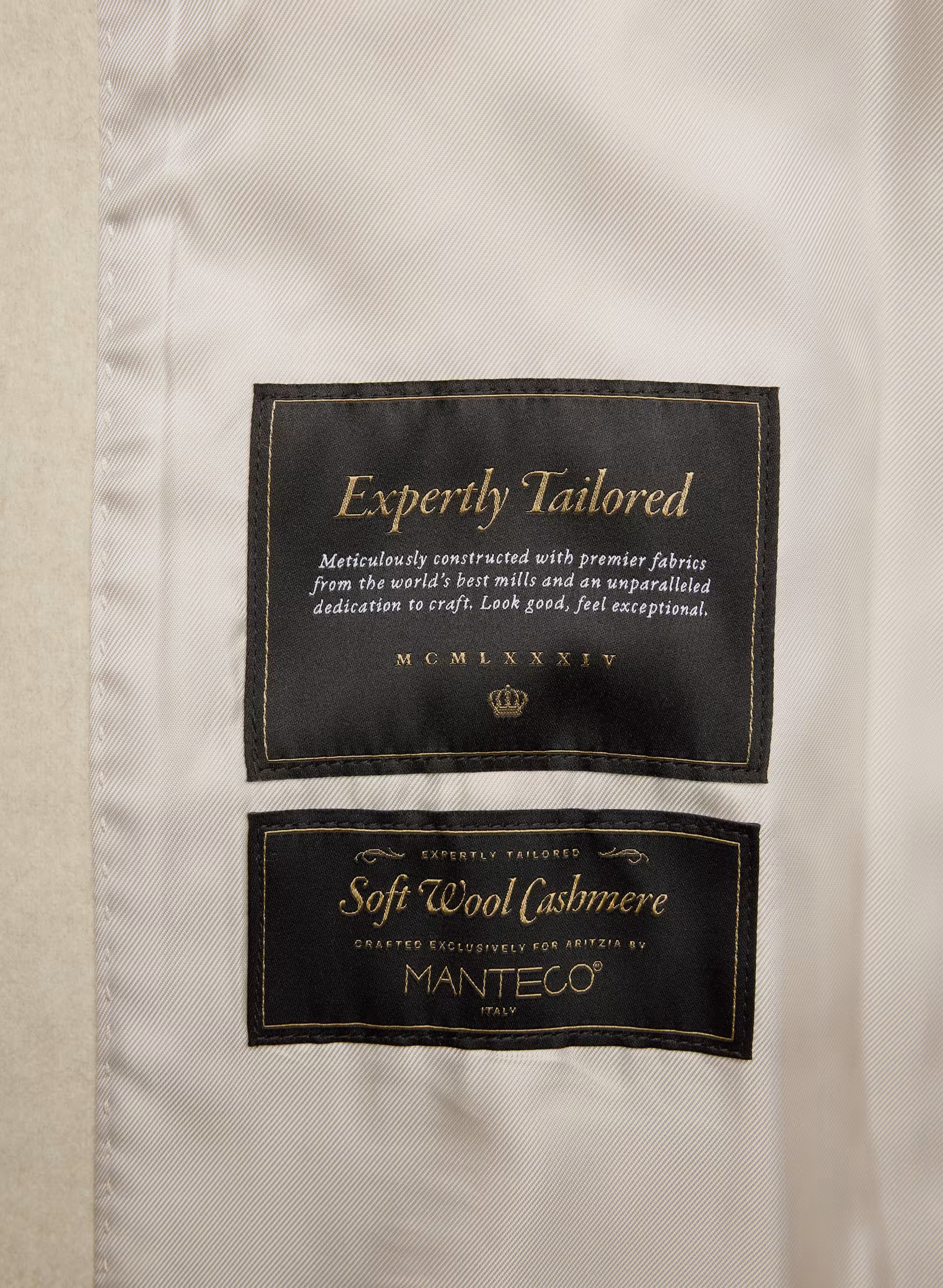 The Only Coat - Soft Wool Cashmere - HEATHER LIGHT OATMEAL
