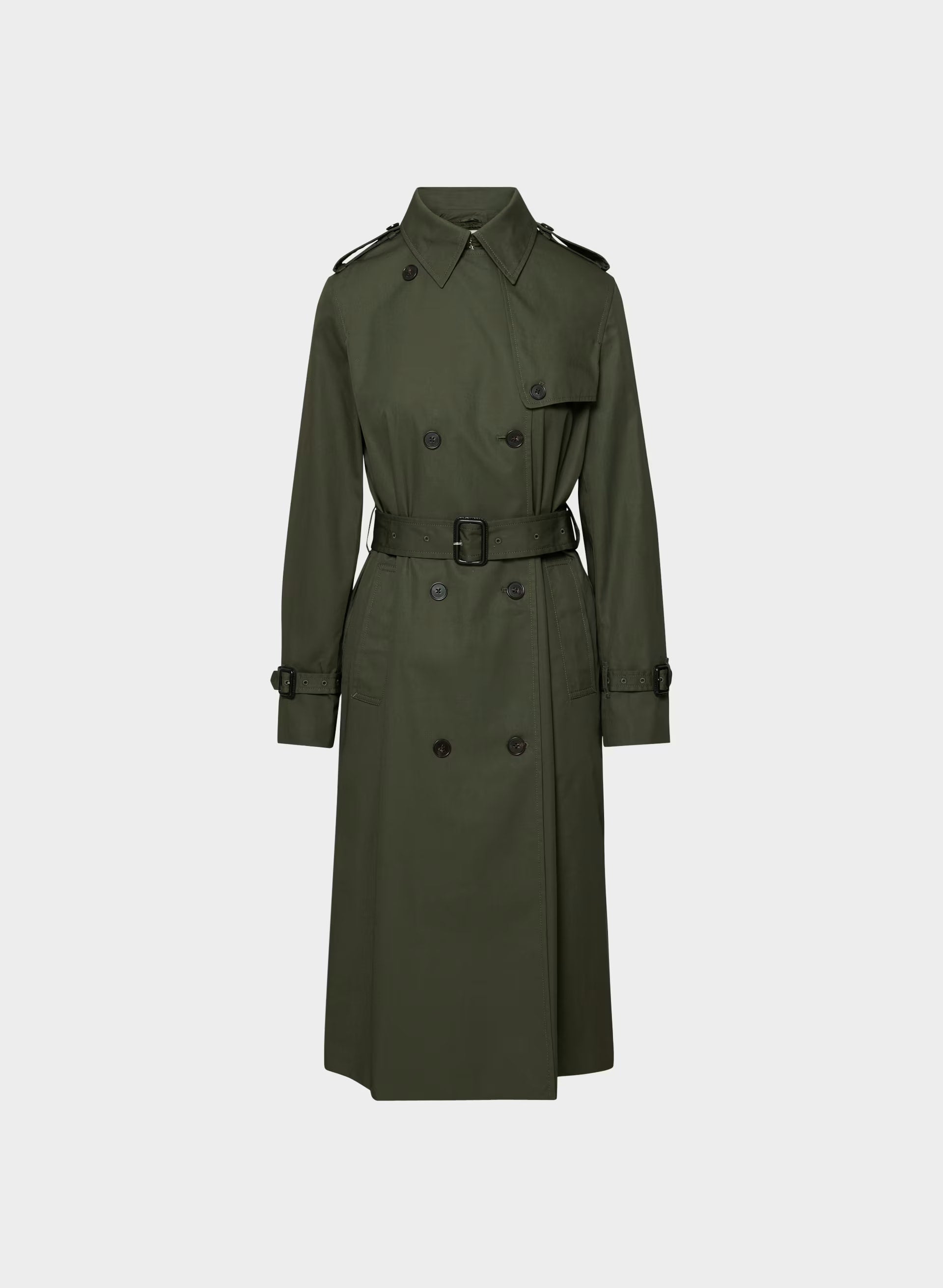 The Finch Trench Coat - City Twill - DARK OLIVE