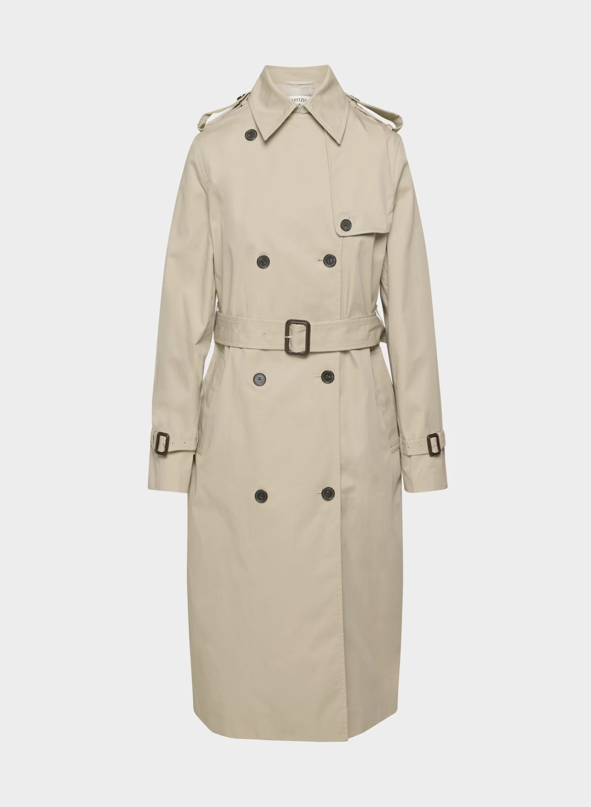 The Finch Trench Coat - City Twill - MARCONA BEIGE
