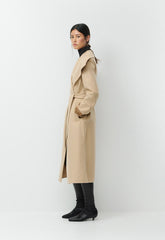 The Portfolio Double-Faced Coat - Luxe (Re)Wool - GOLD CAMEL