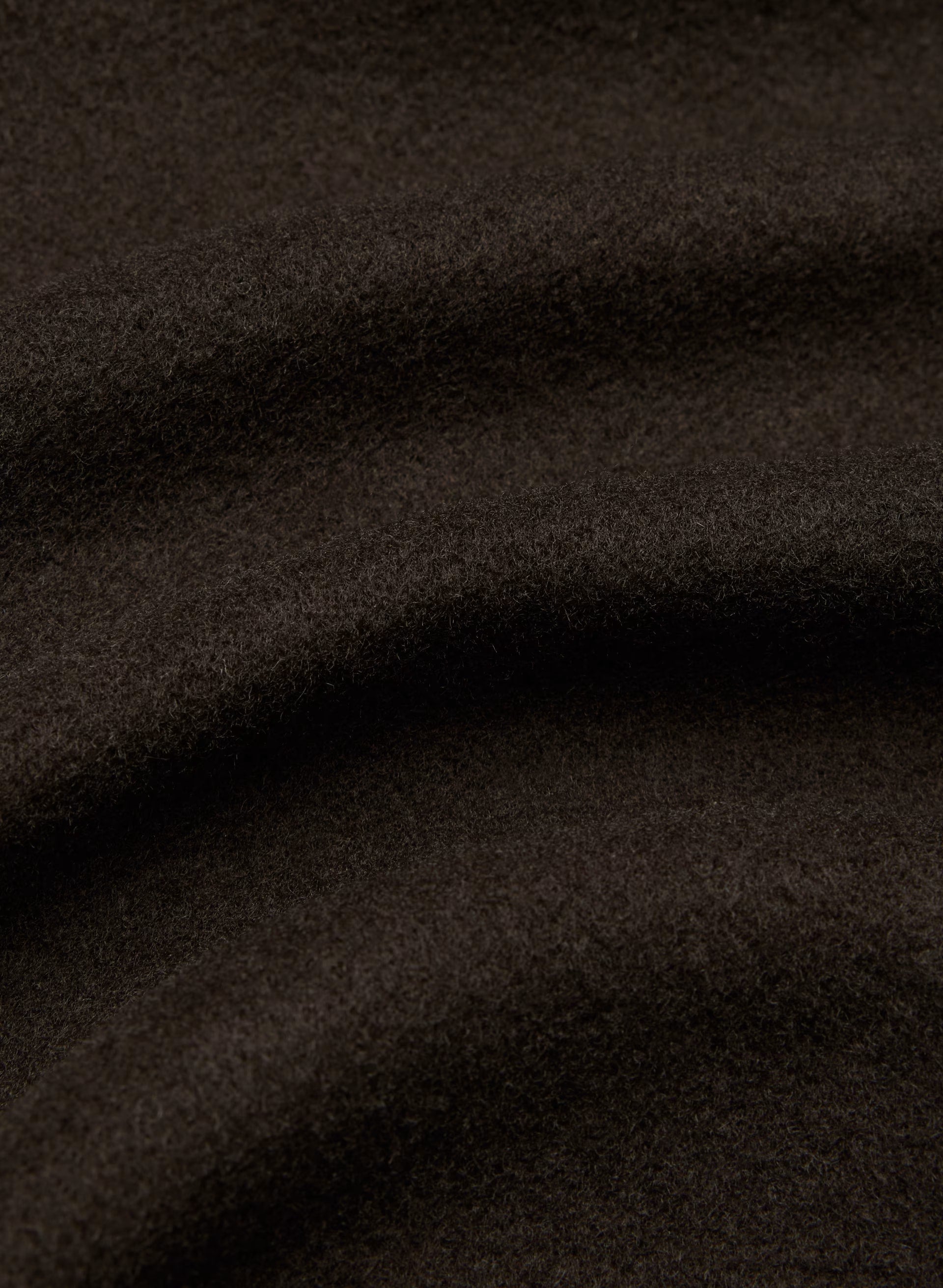 The Slouch™ Coat - Soft Wool Cashmere - CACAO NIB BROWN