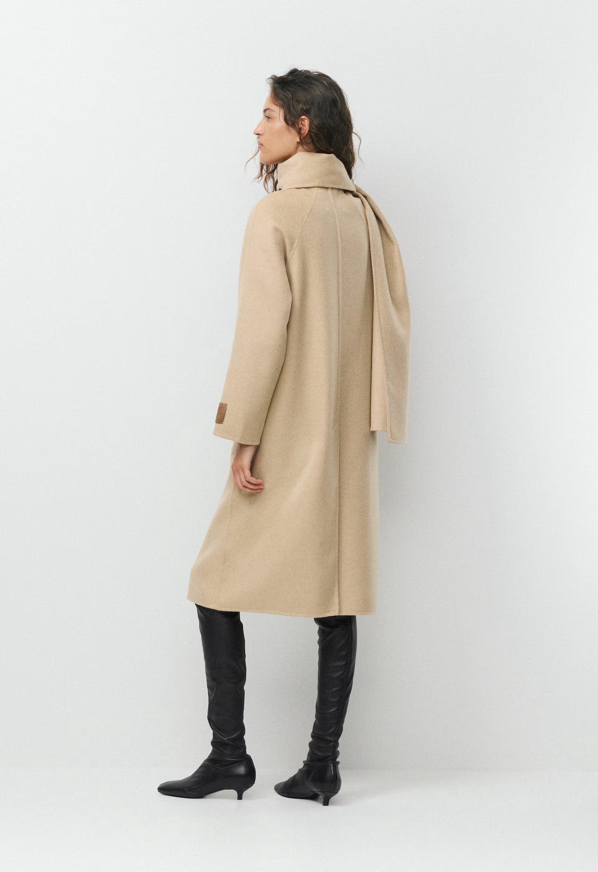 The Embrace Double-Faced Coat - Luxe (Re)Wool - GOLD CAMEL