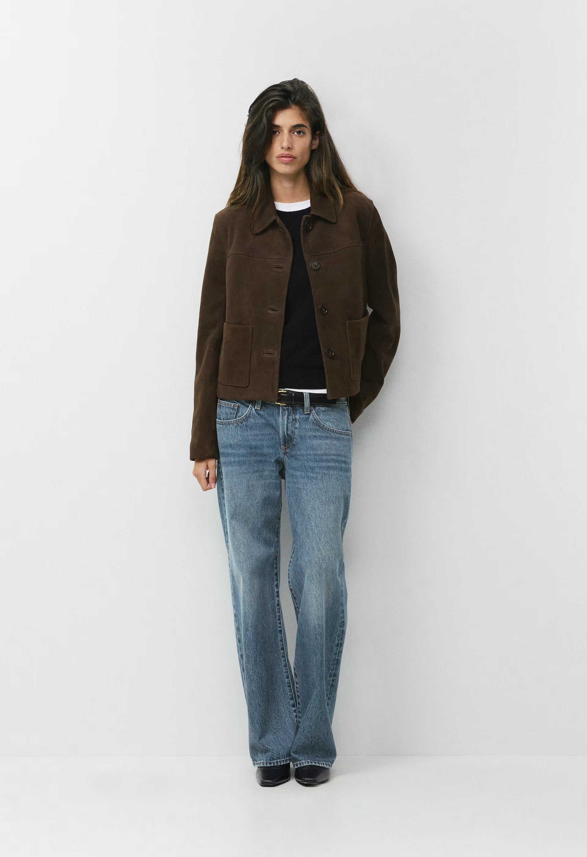 Tori Jacket - Suede - CACAO NIB BROWN