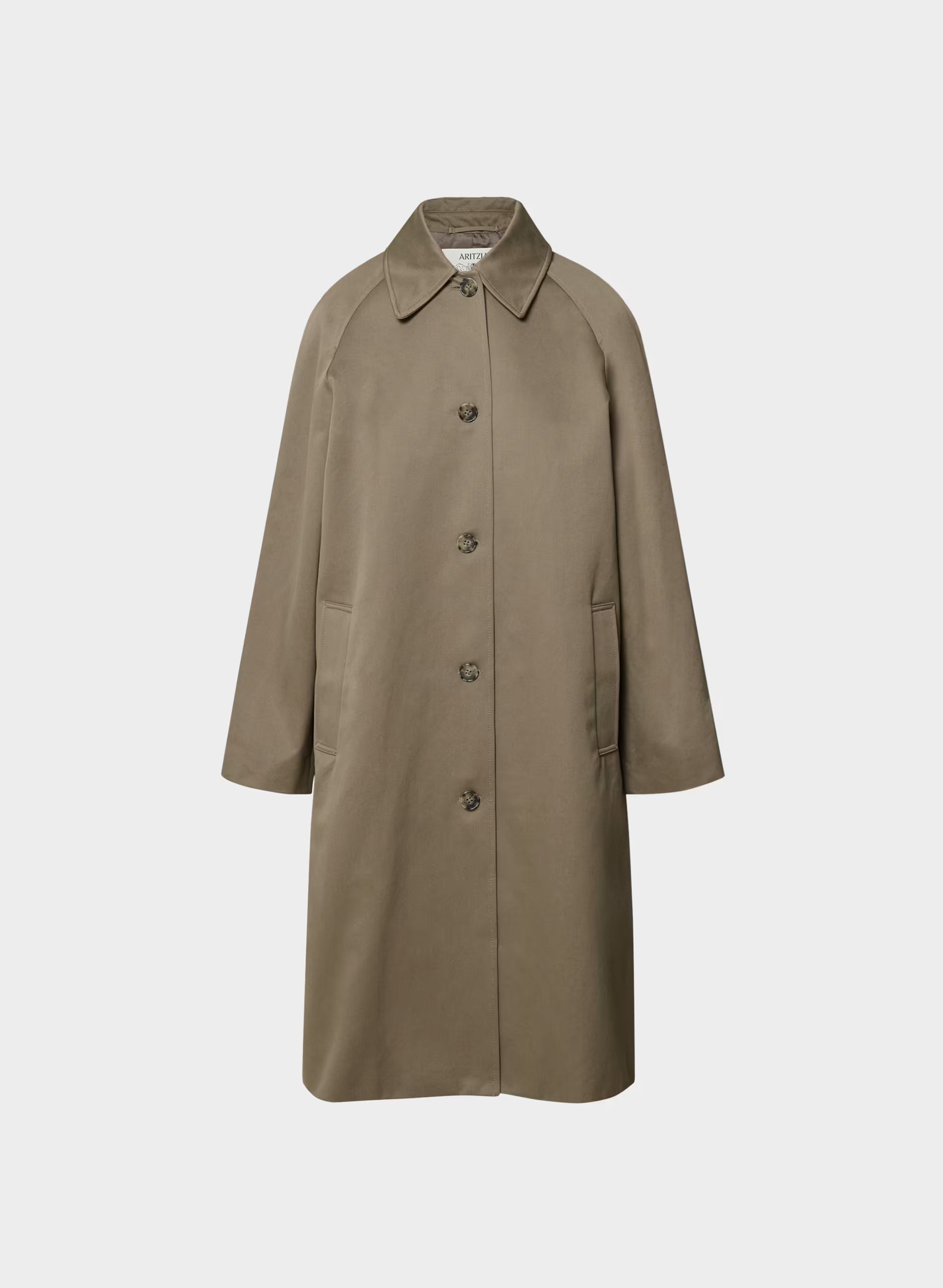 The Regent Trench Coat - Rich Twill - COLA TAUPE
