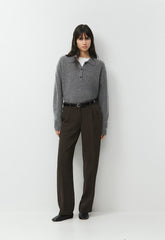 The Effortless Pant™ Lo-Rise - Crepette™ - CACAO NIB BROWN