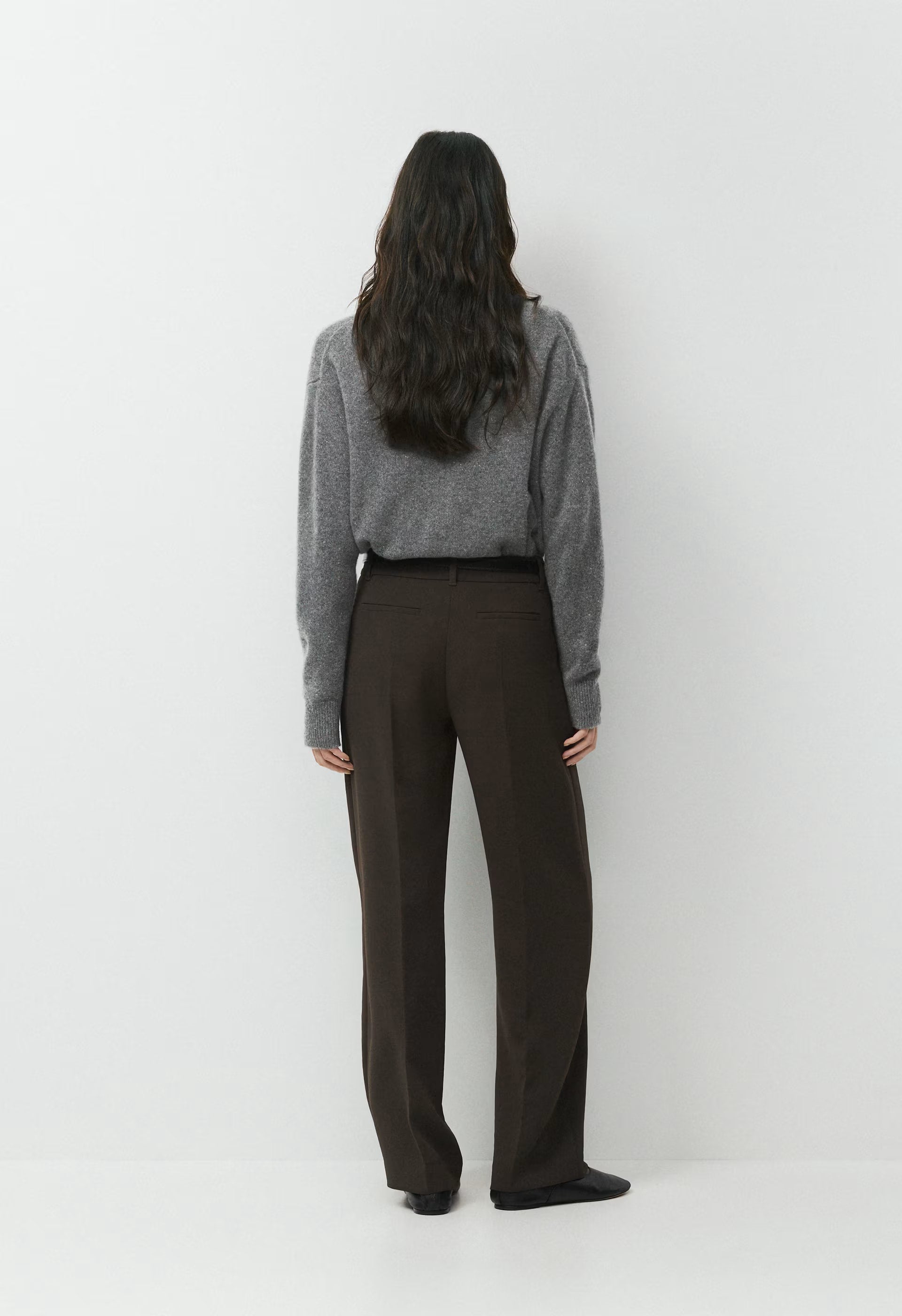 The Effortless Pant™ Lo-Rise - Crepette™ - CACAO NIB BROWN
