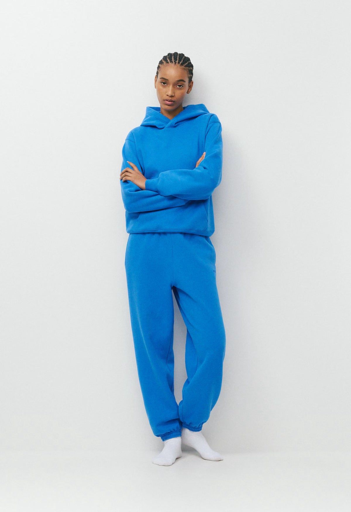Cozy Sweatfleece Mega Jogger - LAZULI BLUE