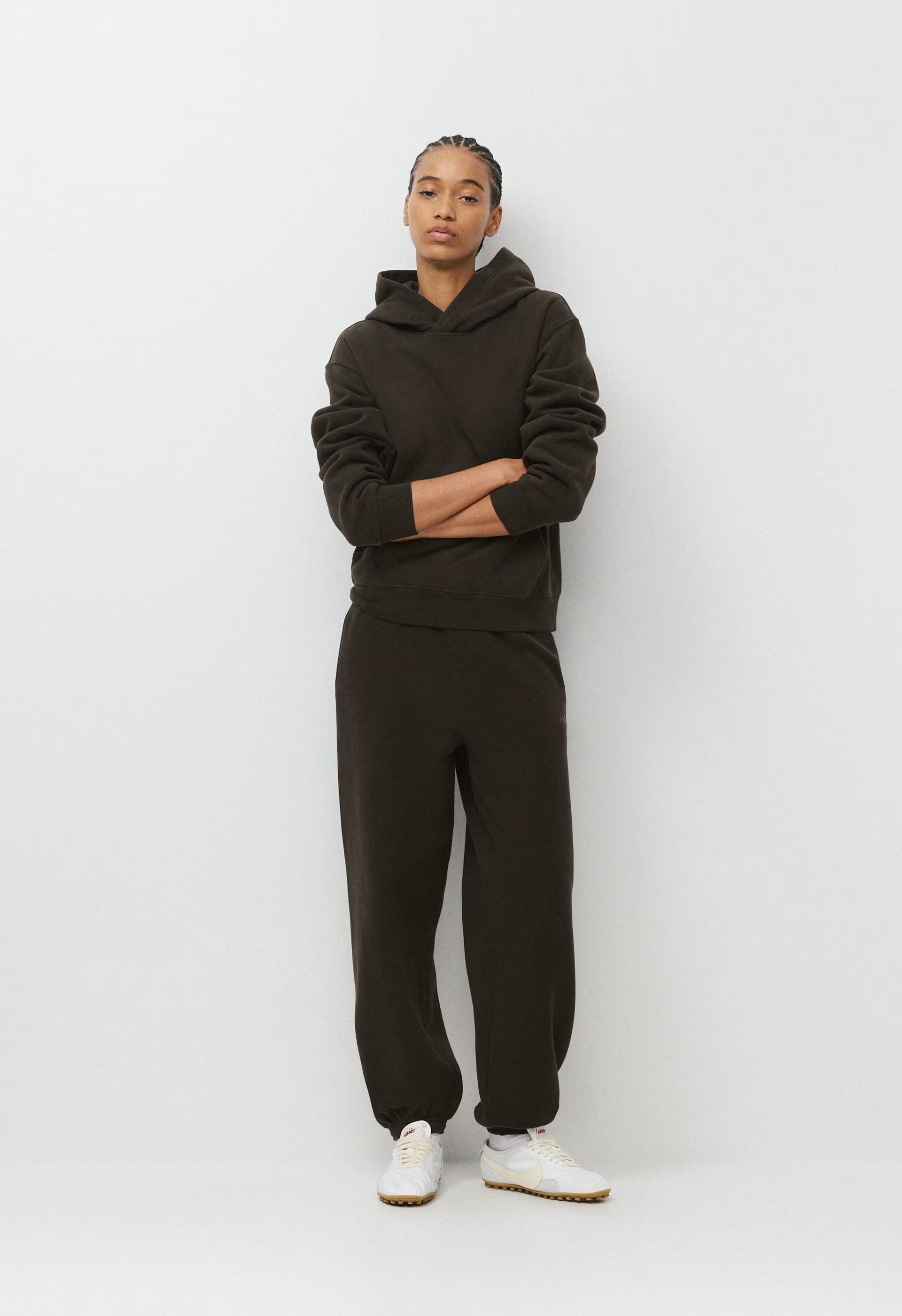 Cozy Sweatfleece Mega Jogger - CACAO NIB BROWN