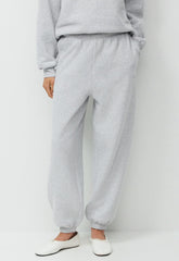 Cozy Sweatfleece Mega Jogger - HEATHER CHROME