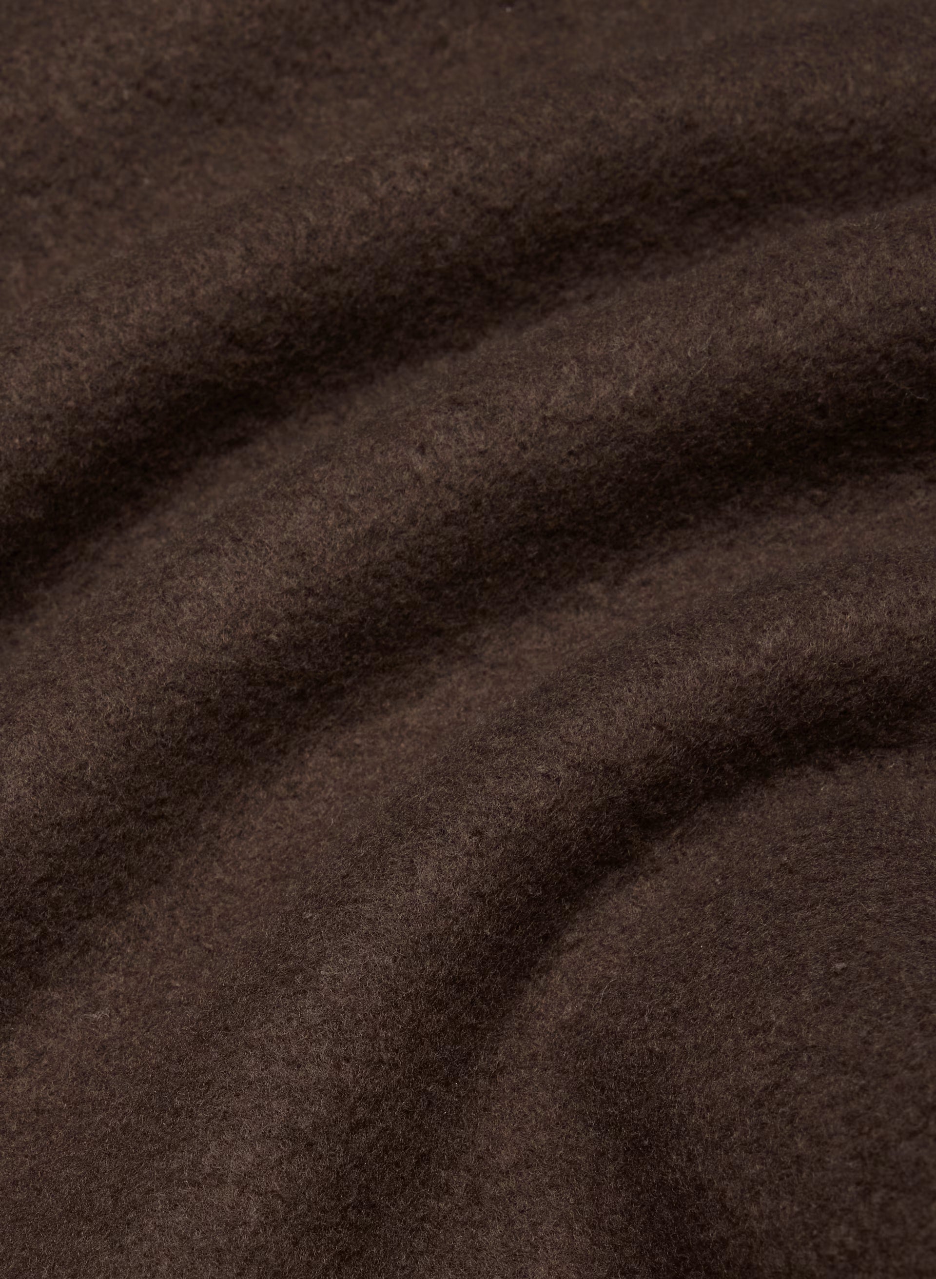 Cozy Sweatfleece Boyfriend Wide Sweatpant - RICH MOCHA BROWN
