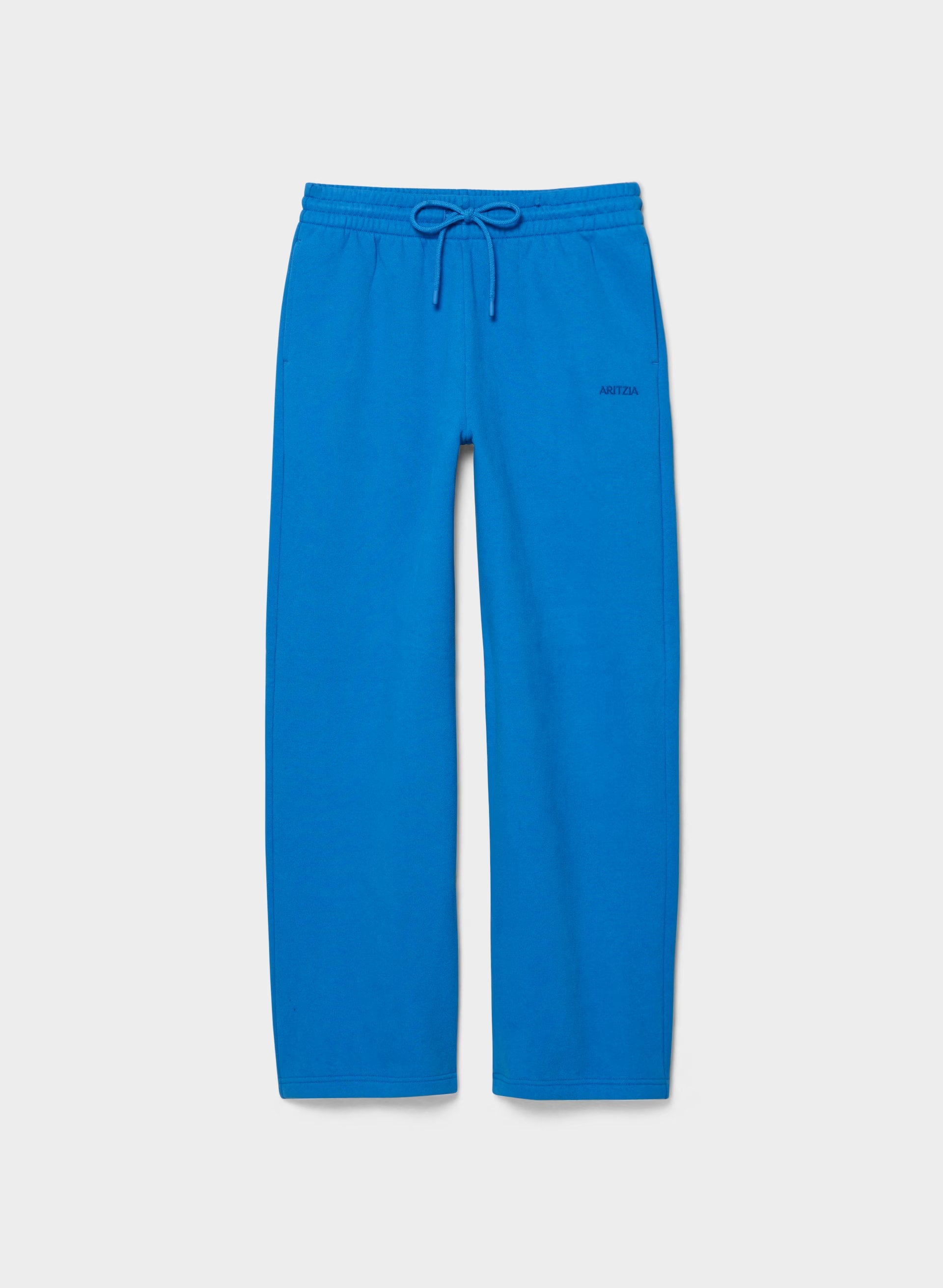 Cozy Sweatfleece Boyfriend Wide Sweatpant - LAZULI BLUE