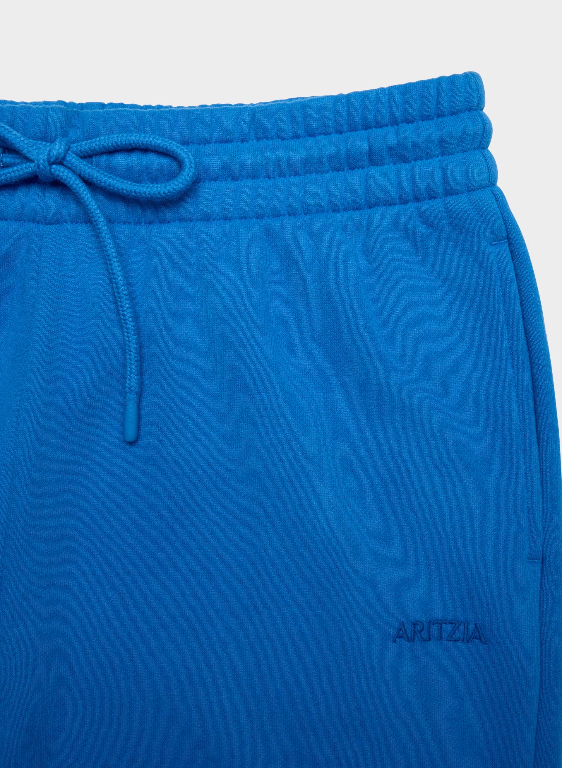 Cozy Sweatfleece Boyfriend Wide Sweatpant - LAZULI BLUE