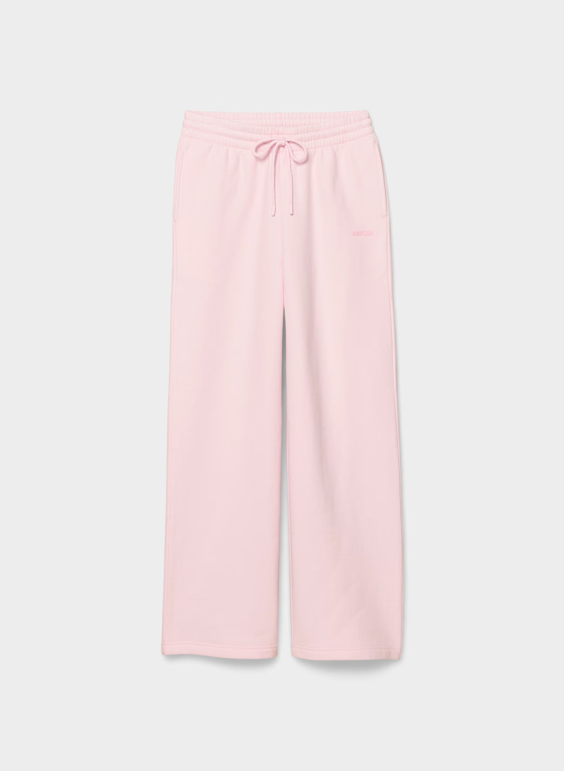 Cozy Sweatfleece Boyfriend Wide Sweatpant - MAGNOLIA