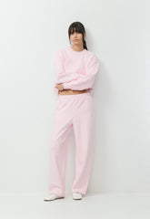 Cozy Sweatfleece Boyfriend Barrel Sweatpant - MAGNOLIA