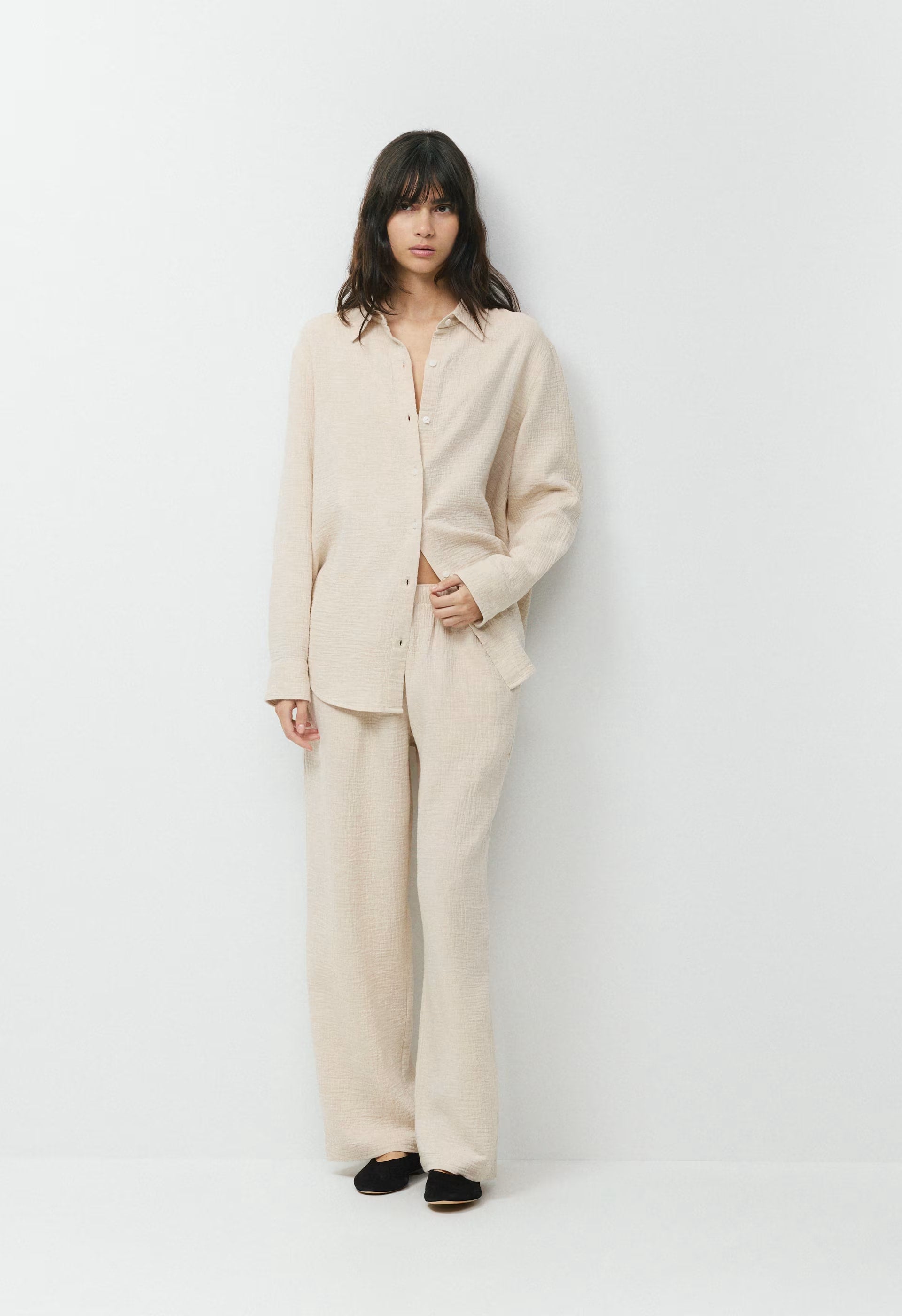 AirPlush Cotton™ Sail Pant - UNDYED ECRU