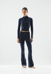 BUTTER Cheeky Infinite Hi Flare 32" Legging - ADMIRAL