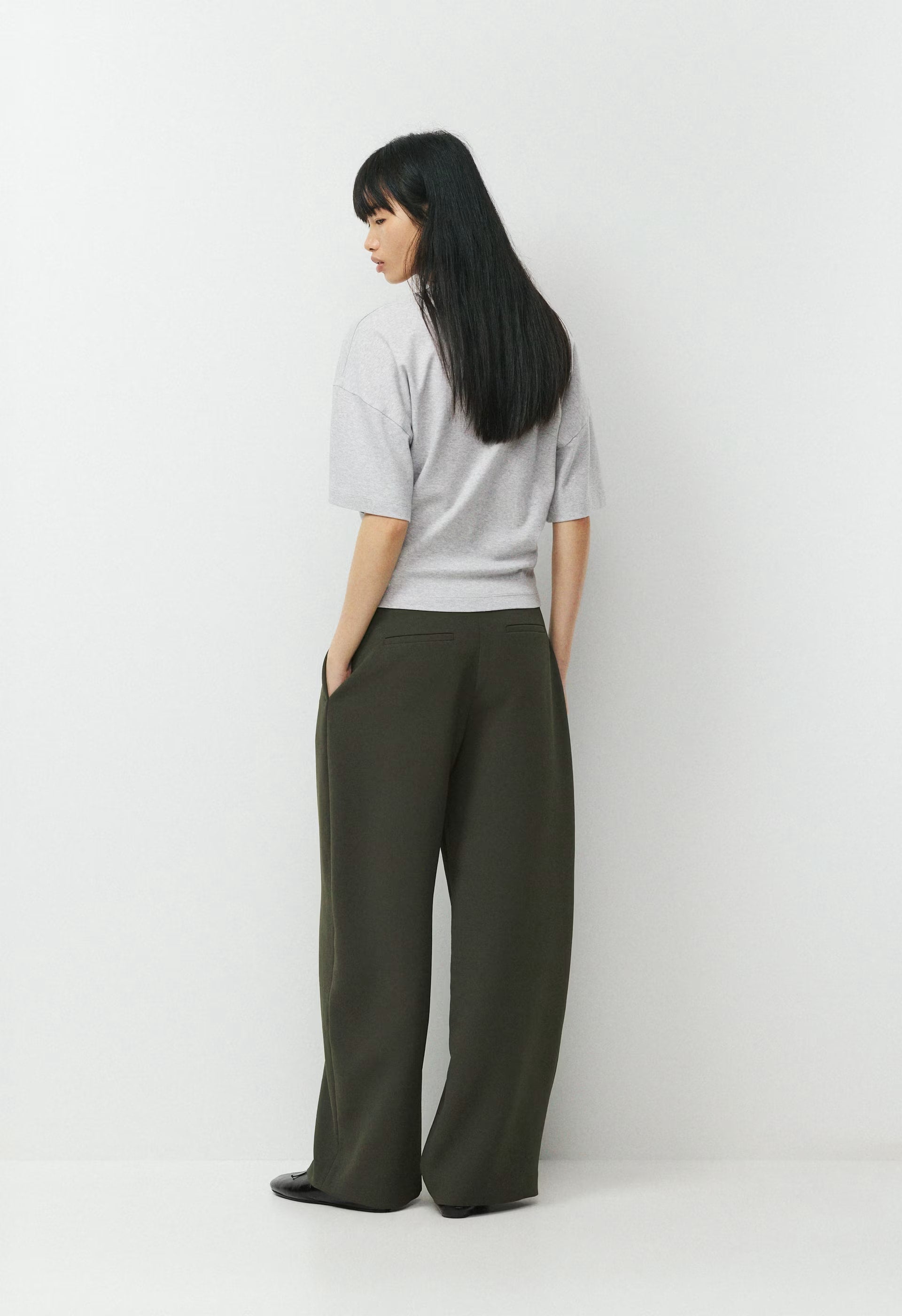 Helix Barrel Pant - Crepette™ - RICH MOCHA BROWN