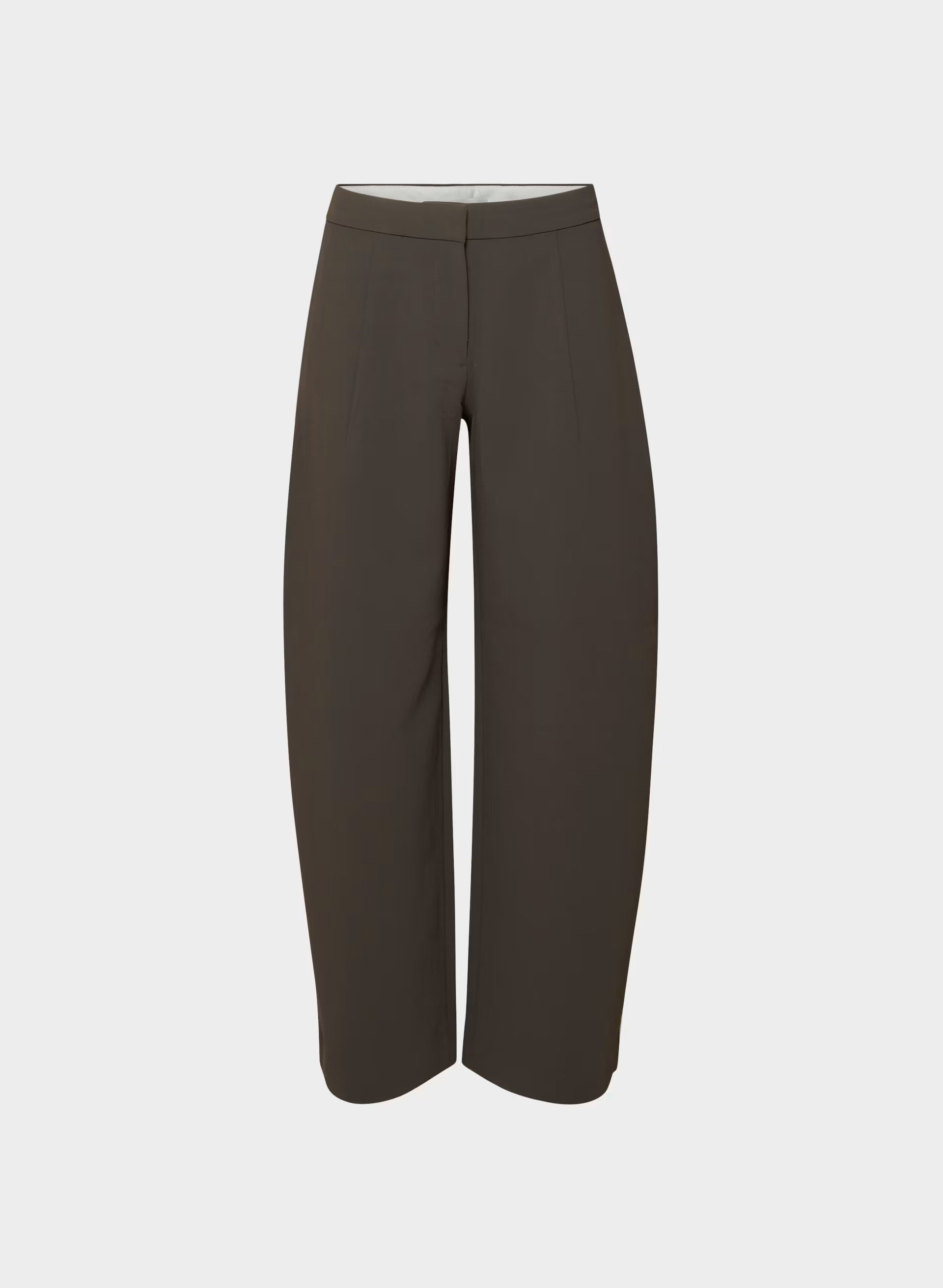 Helix Barrel Pant - Crepette™ - CACAO NIB BROWN