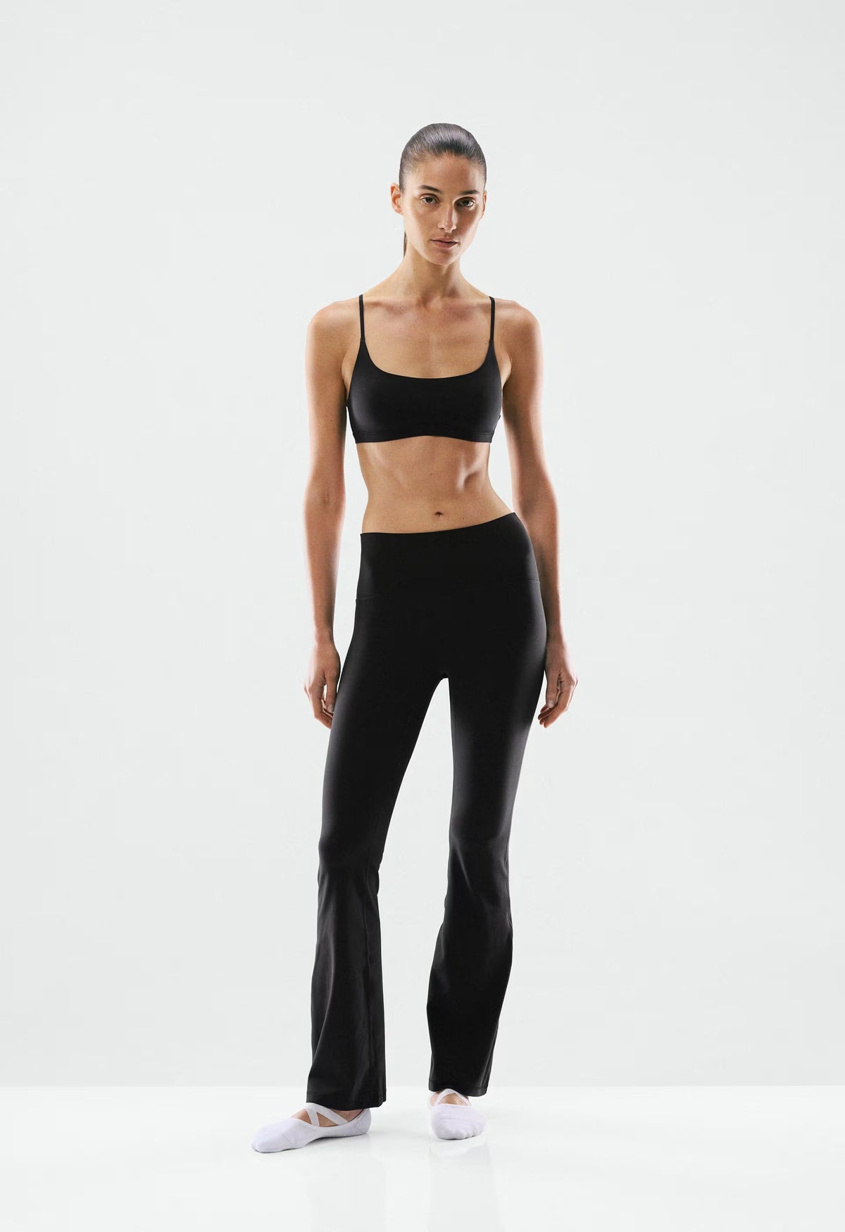 BUTTER Cheeky Infinite Hi Flare 30" Legging - BLACK