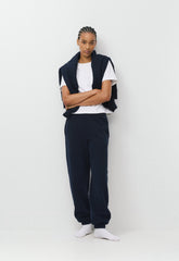 Cozy Sweatfleece Boyfriend Jogger - ADMIRAL NAVY