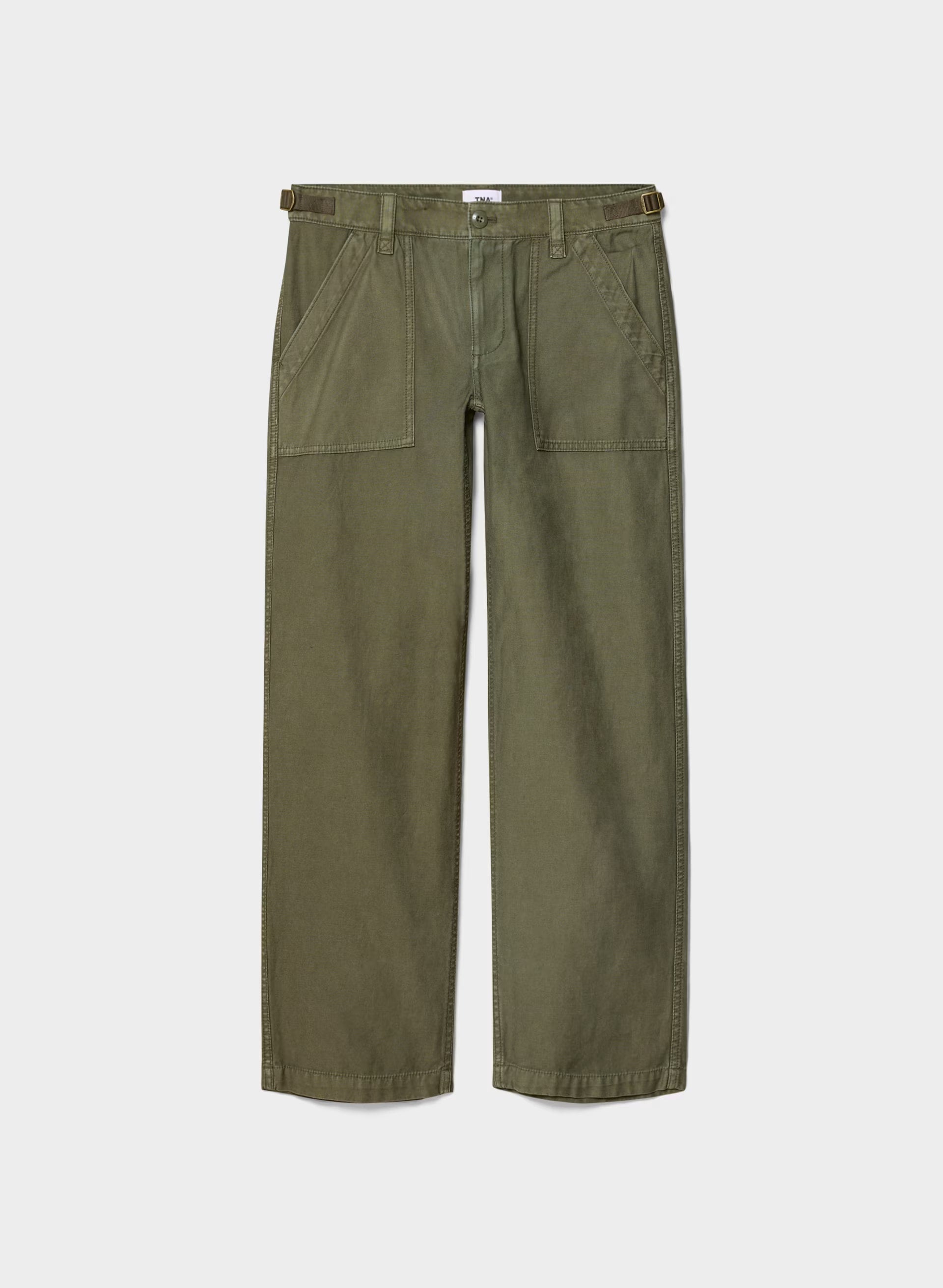 Saddle Pant - LIVED-IN DARK OLIVE