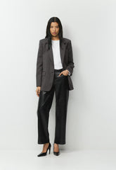 Axis Pant - UnReal Leather - BLACK