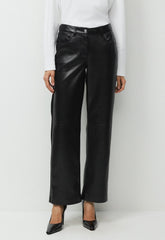 Axis Pant - UnReal Leather - BLACK