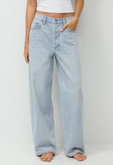 Denim Forum 003 Relaxed Lo-Rise Baggy Jean - 15 YRS BRL THR BLEU