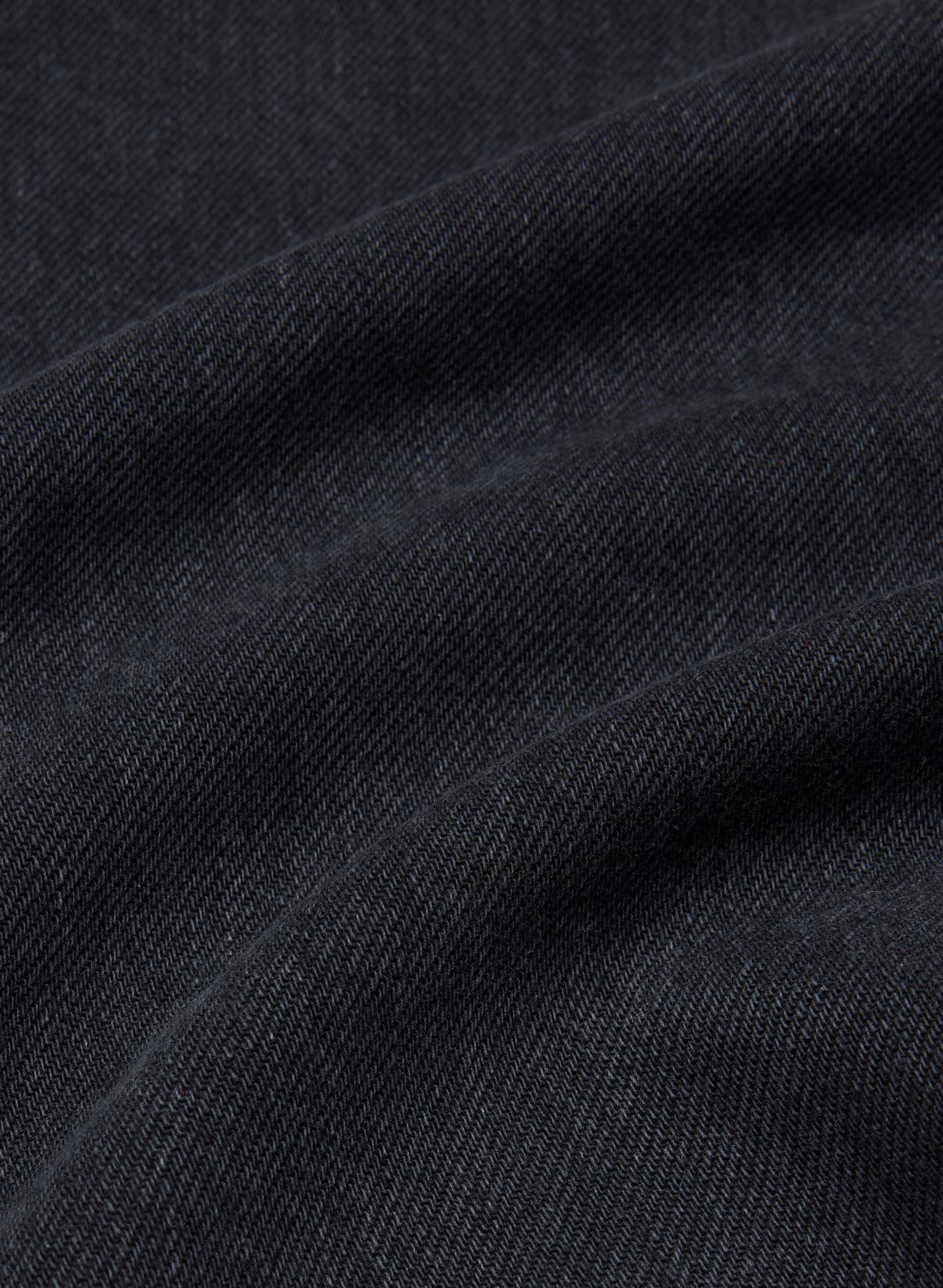 Denim Forum 004 Hi-Rise Straight Jean - BLACK EYELINER