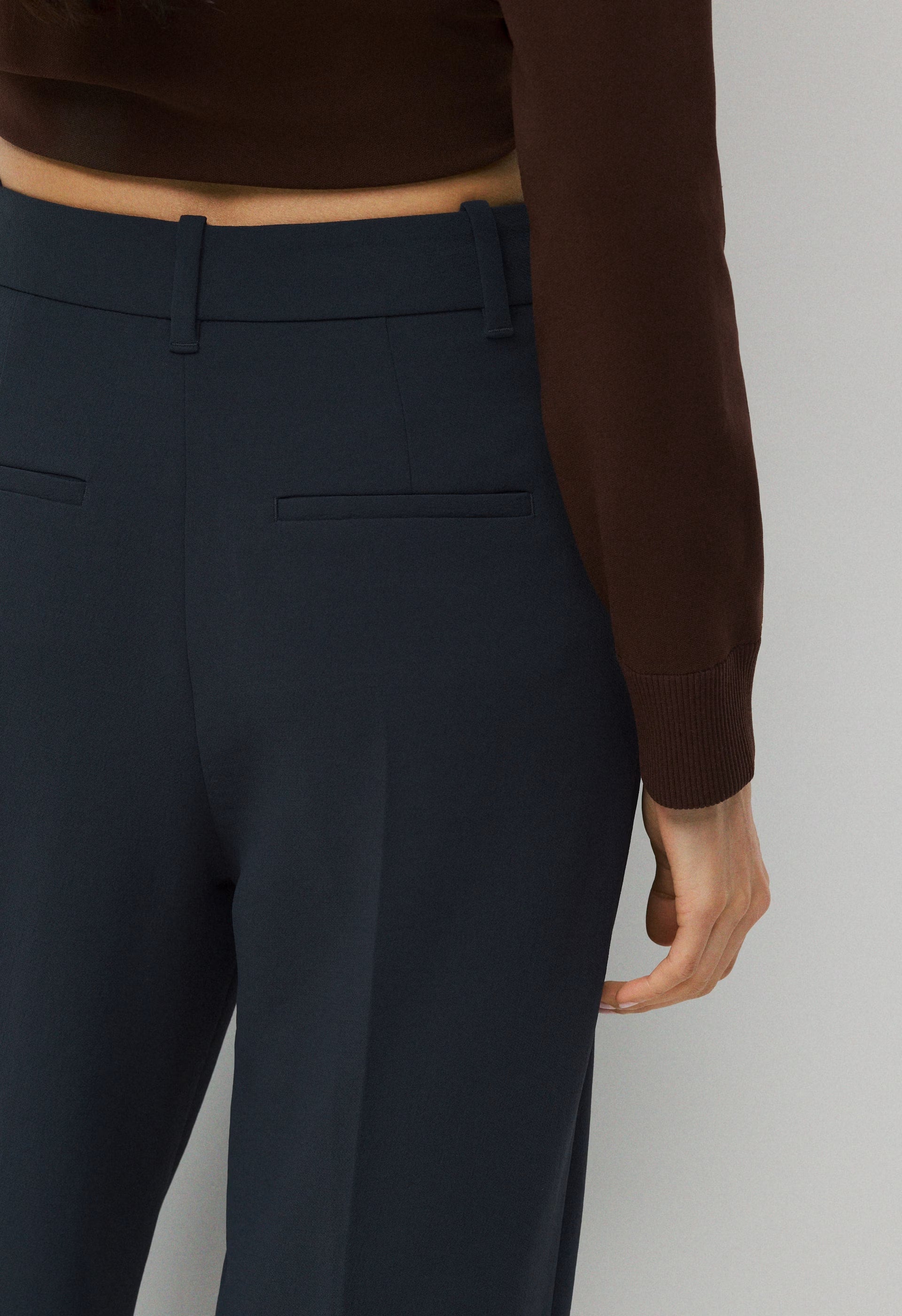 The Effortless Pant™ - Crepette™ - CACAO NIB BROWN
