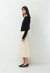 Chisel Maxi Skirt - Eversential™ - SEASIDE CREAM