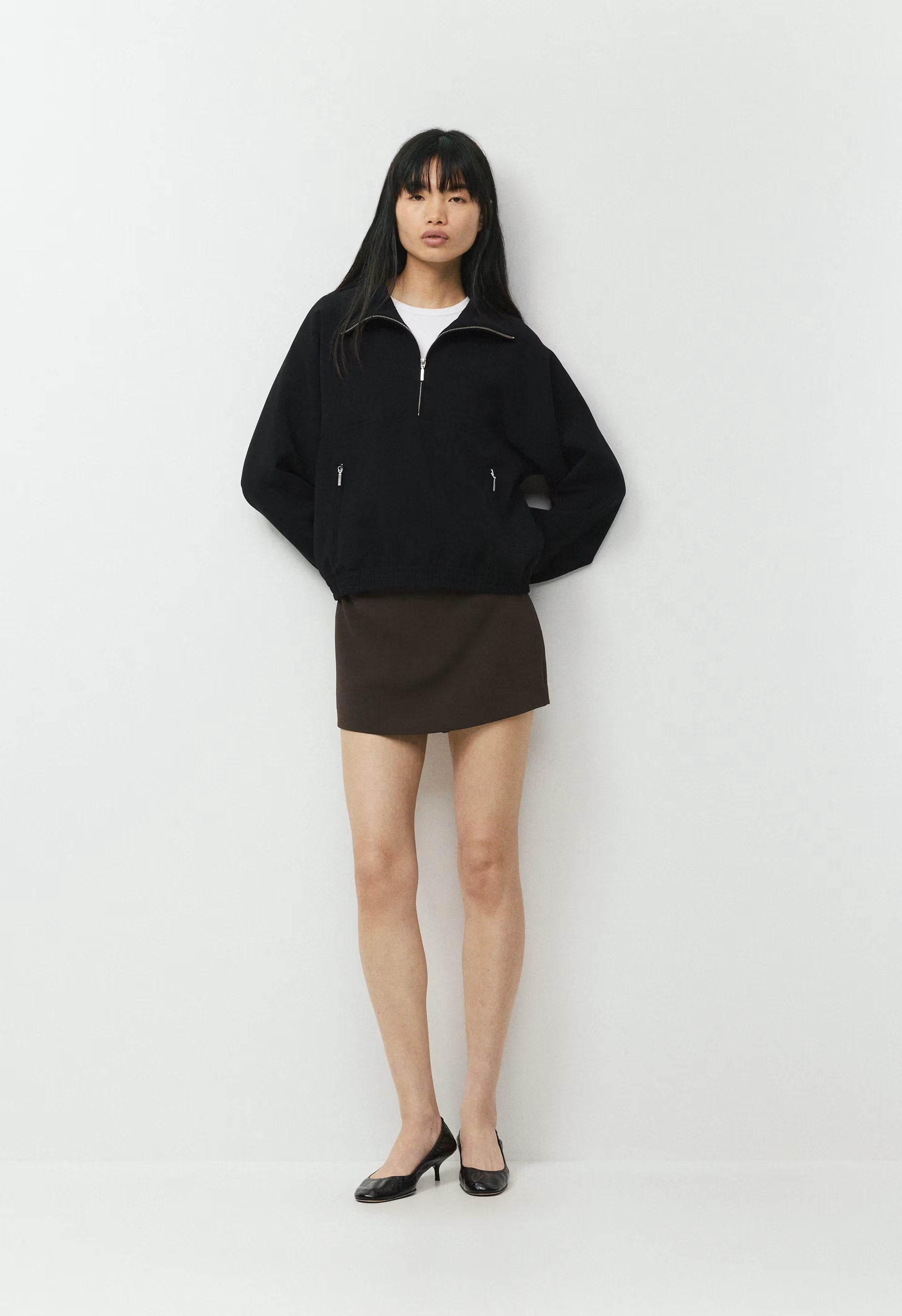 Jewel Skort - Crepette™ - CACAO NIB BROWN