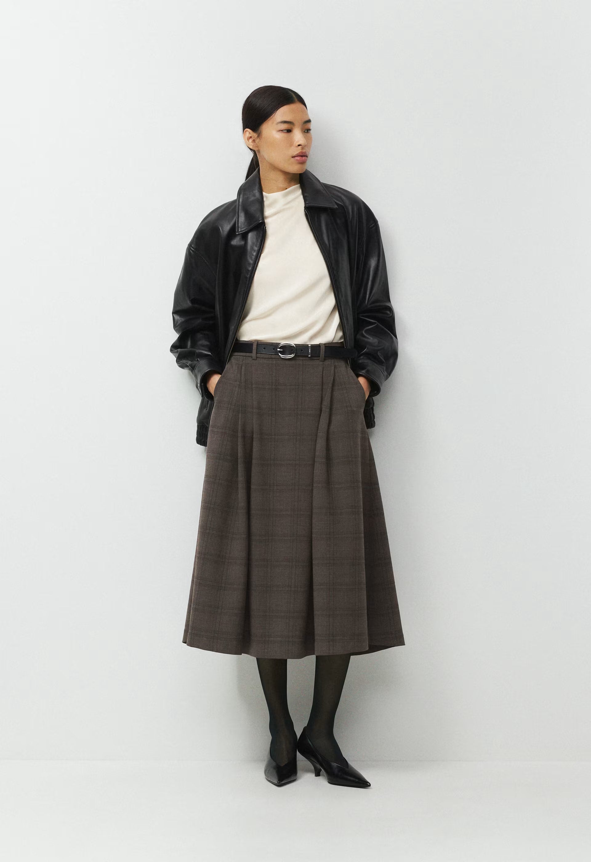 Enterprise Skirt - Eversential™ - CACAO NIB BRWN/GREY