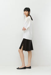 Felicity Satin Skirt - CACAO NIB BROWN