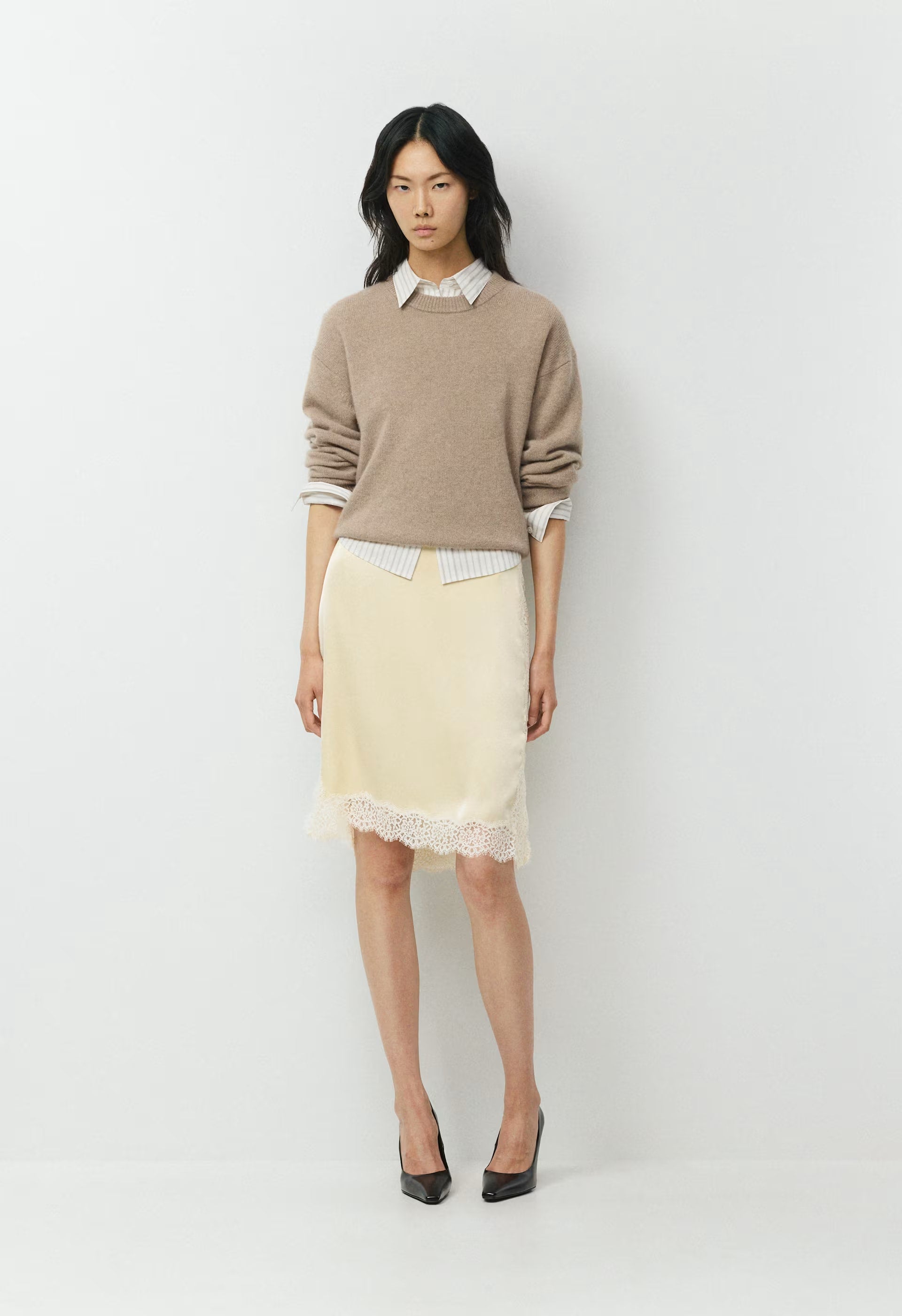 Rosehip Skirt - SS CREAM/LIGHT BIRCH