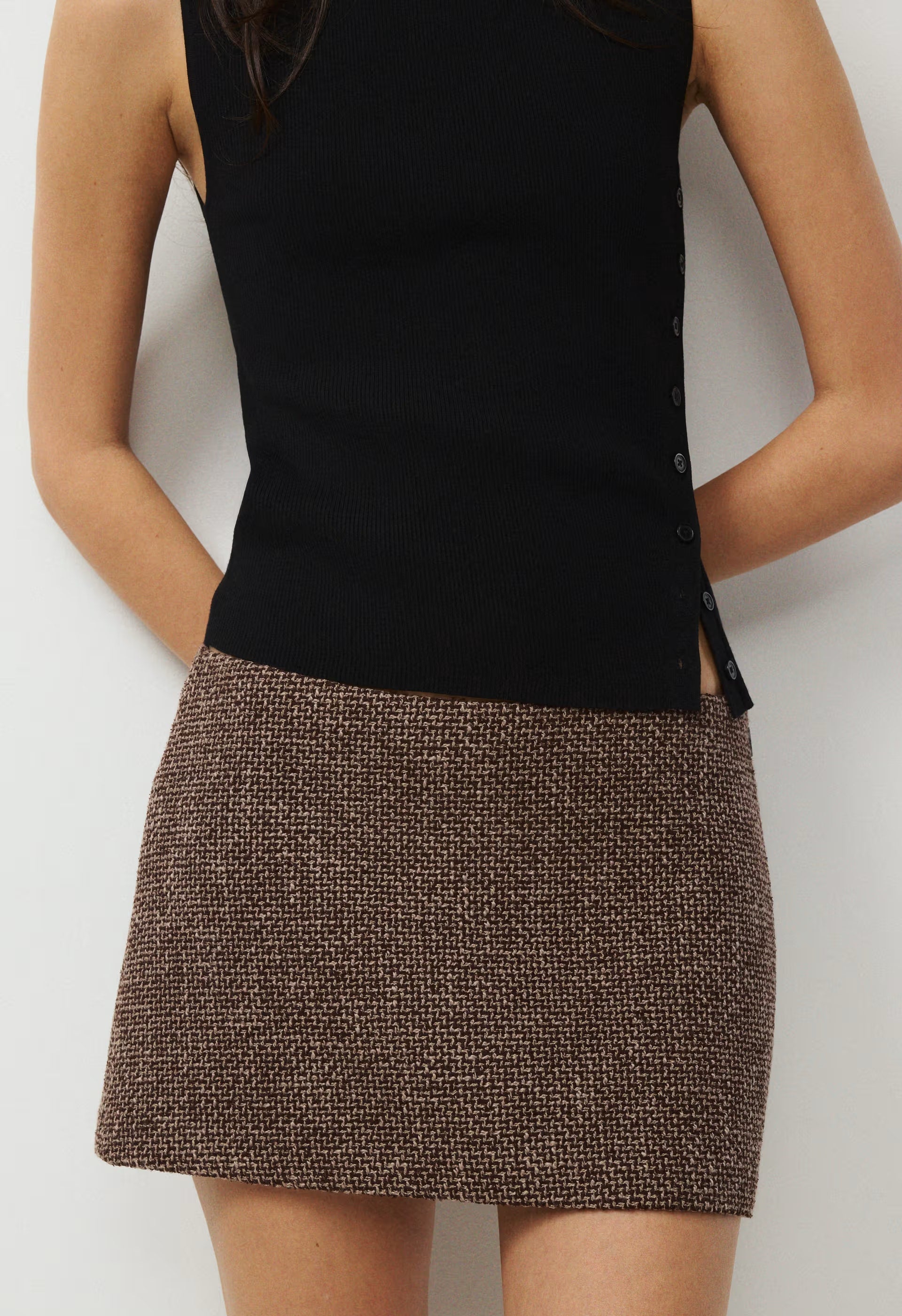 Render Skort - CC NIB BROWN/ TONAL