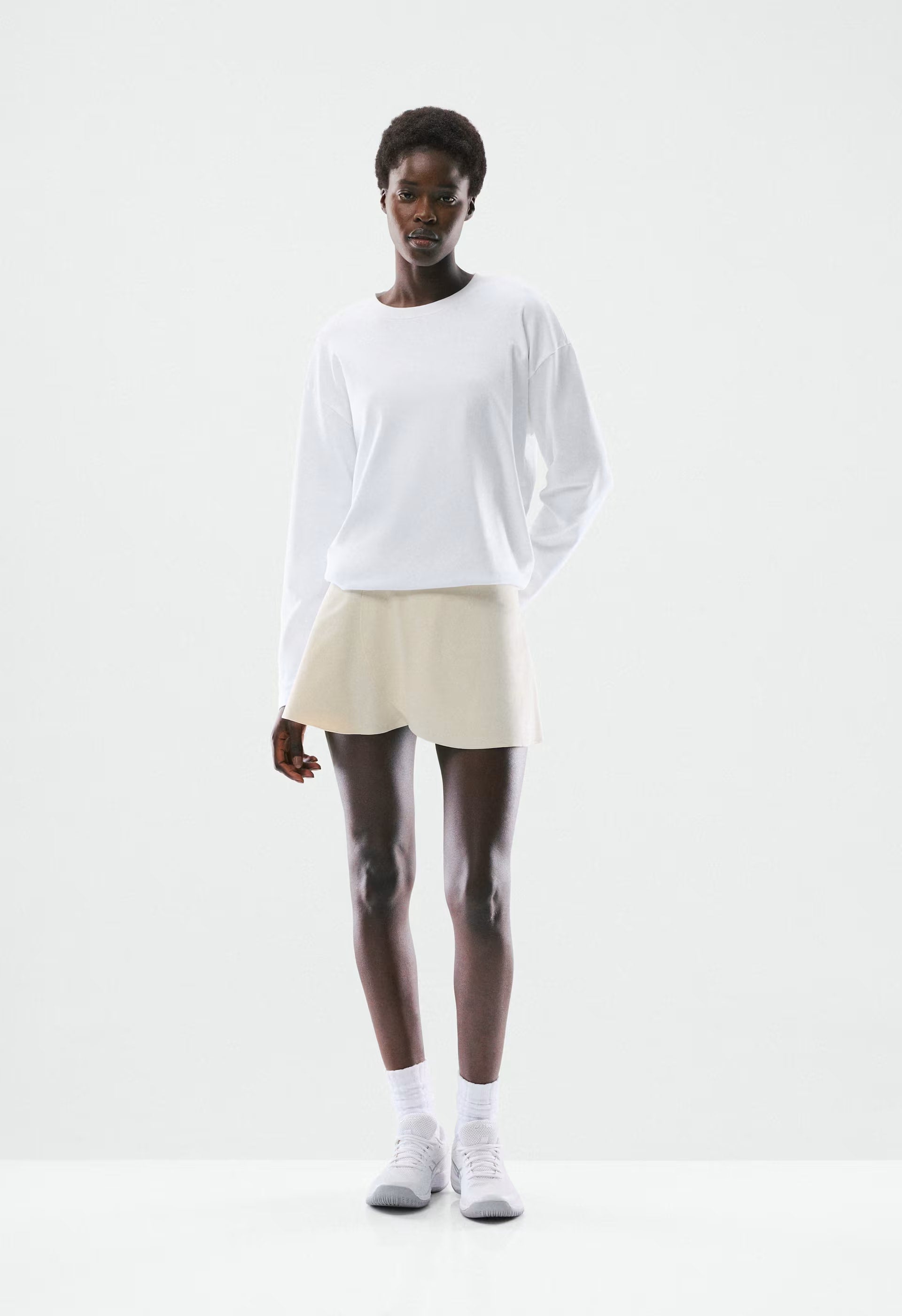 BUTTER Spring Wrap Skirt - SEASIDE CREAM