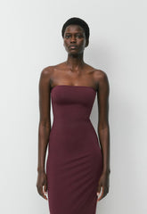 Original Contour Enrapture Maxi Tube Dress - GALA PLUM