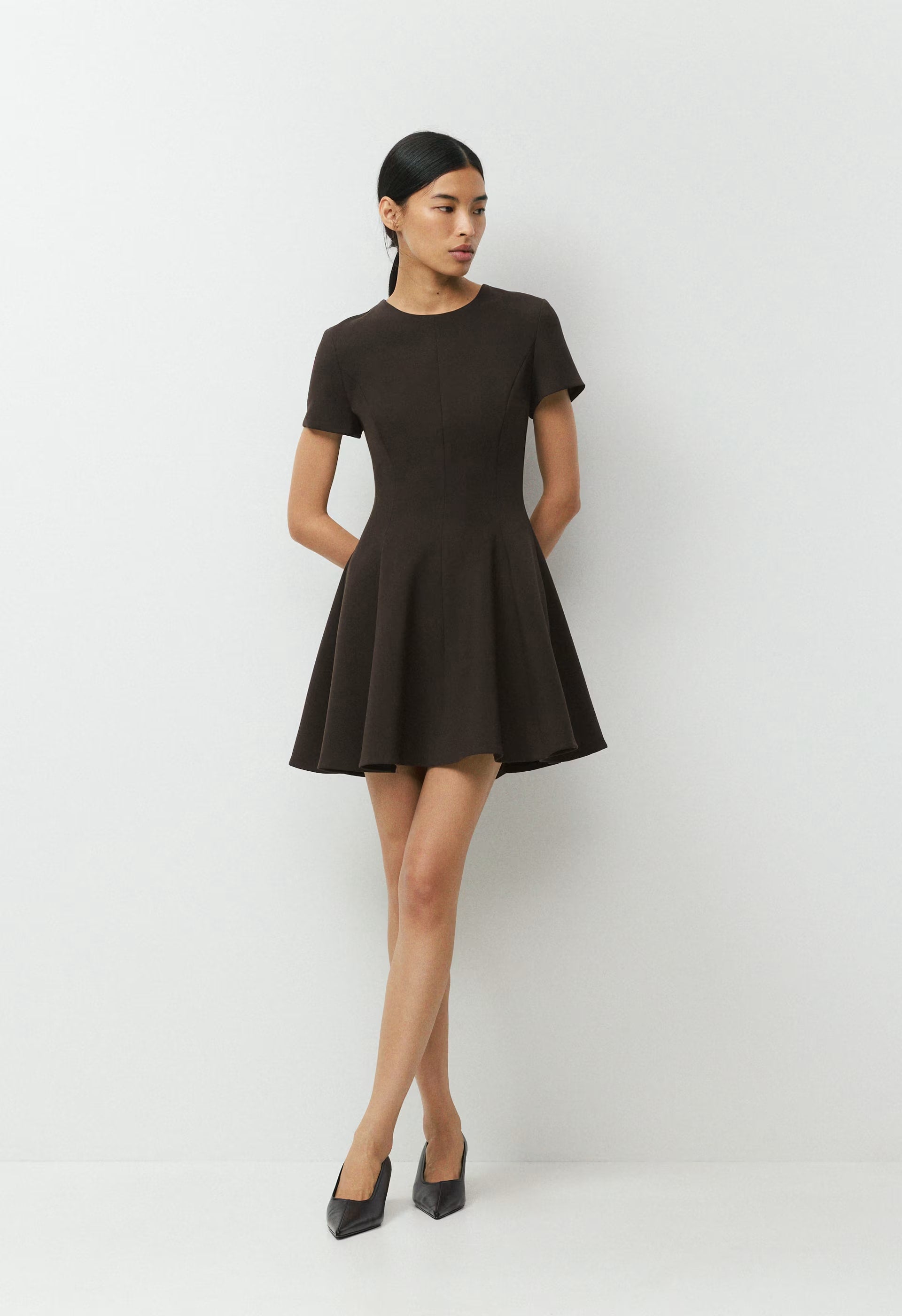 Bowery Dress - Eversential™ - CACAO NIB BROWN