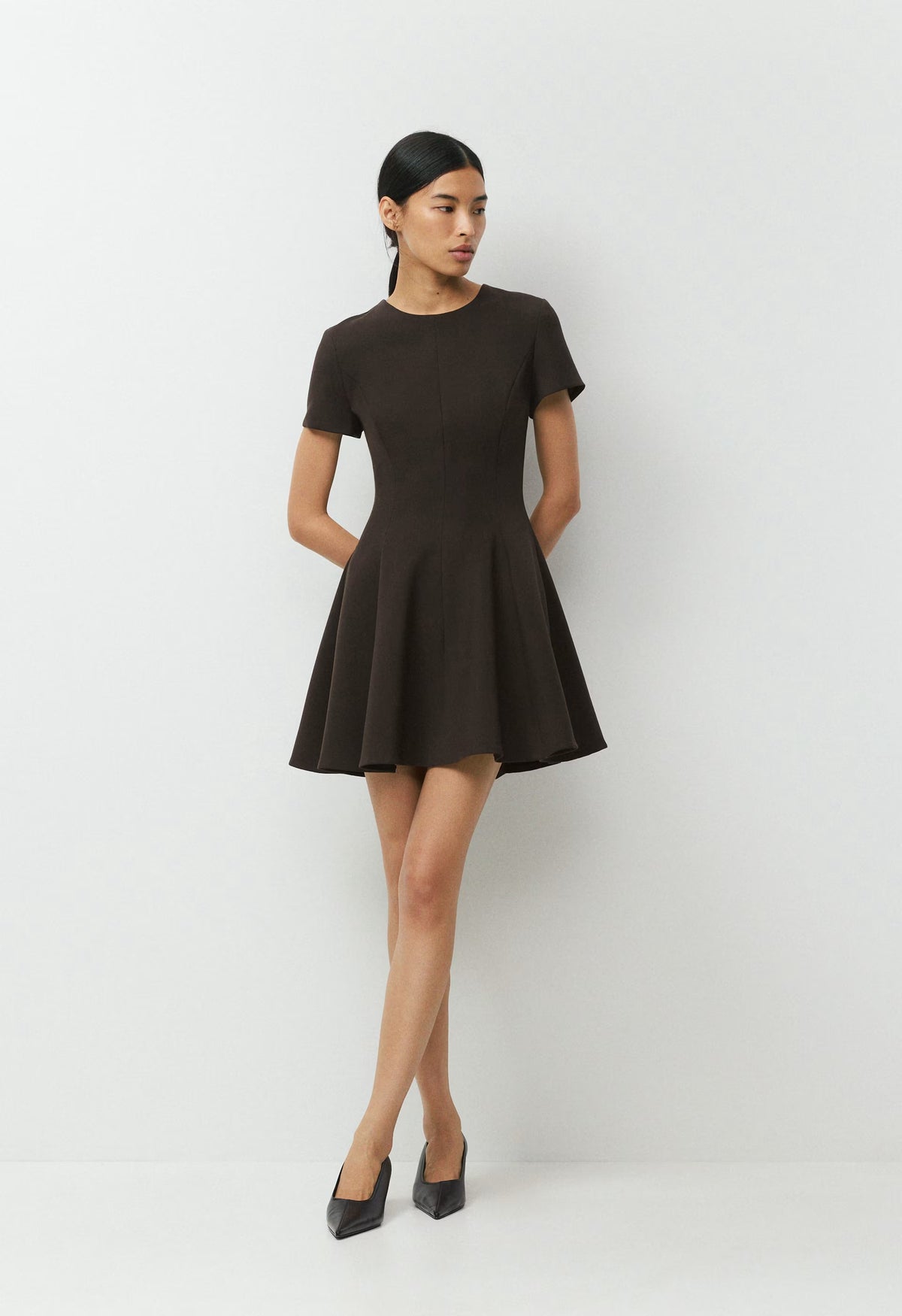 Bowery Dress - Eversential™ - CACAO NIB BROWN