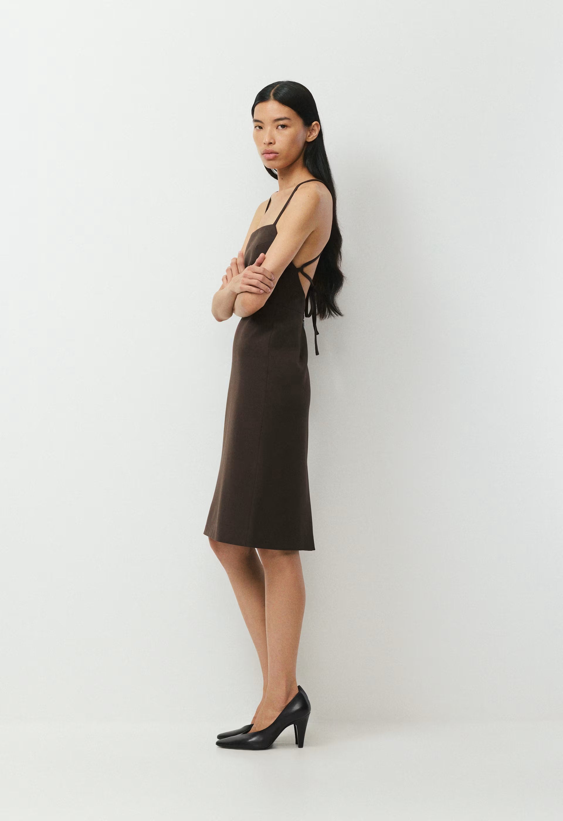 Caption Dress - Eversential™ - CACAO NIB BROWN