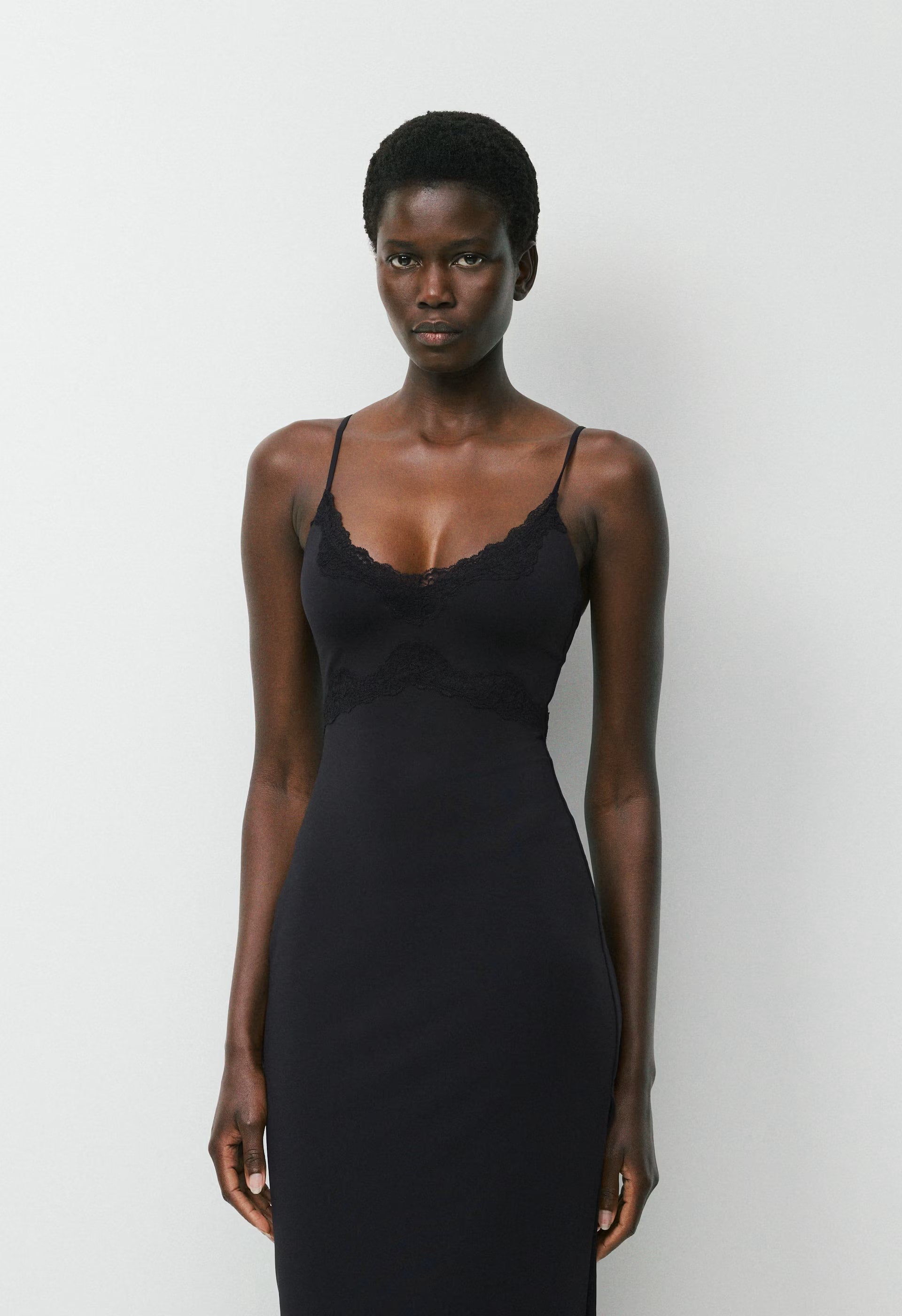 Original Contour Lunar Dress - BLACK